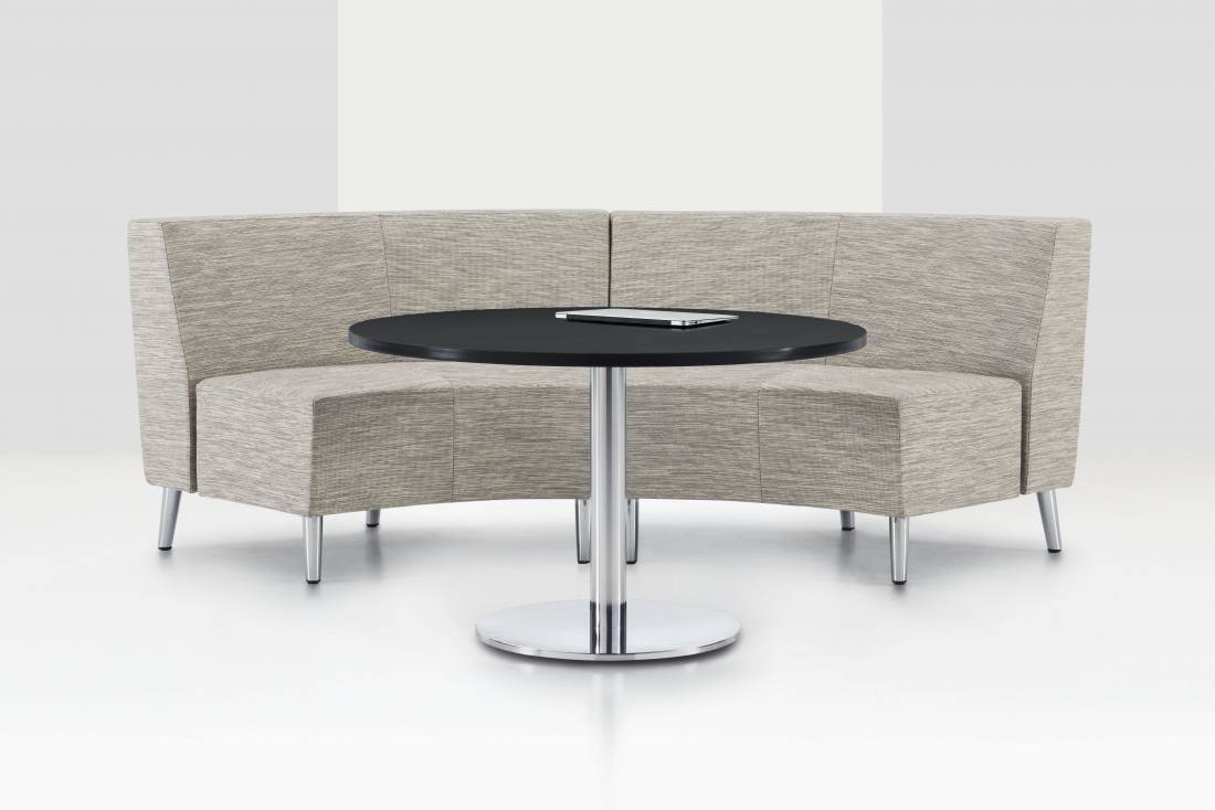 Swap collaborative tables for flexible workplace meeting spaces