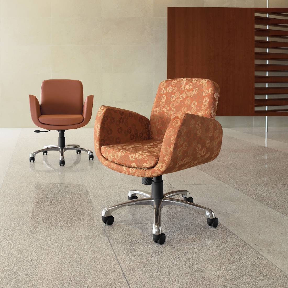 Kate guest seating for modern workplace and reception environments