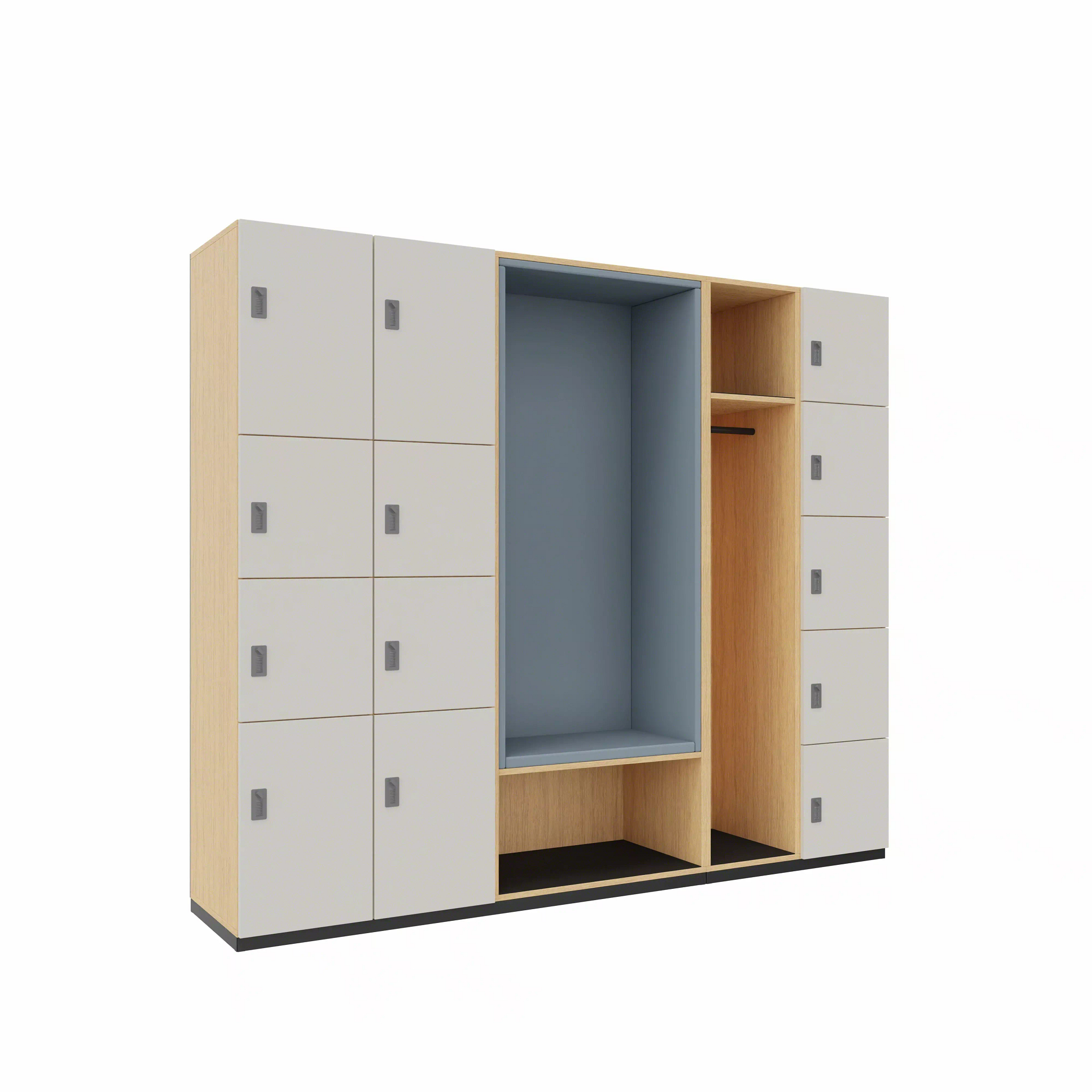 WorkValet locker storage system for workplace personal storage