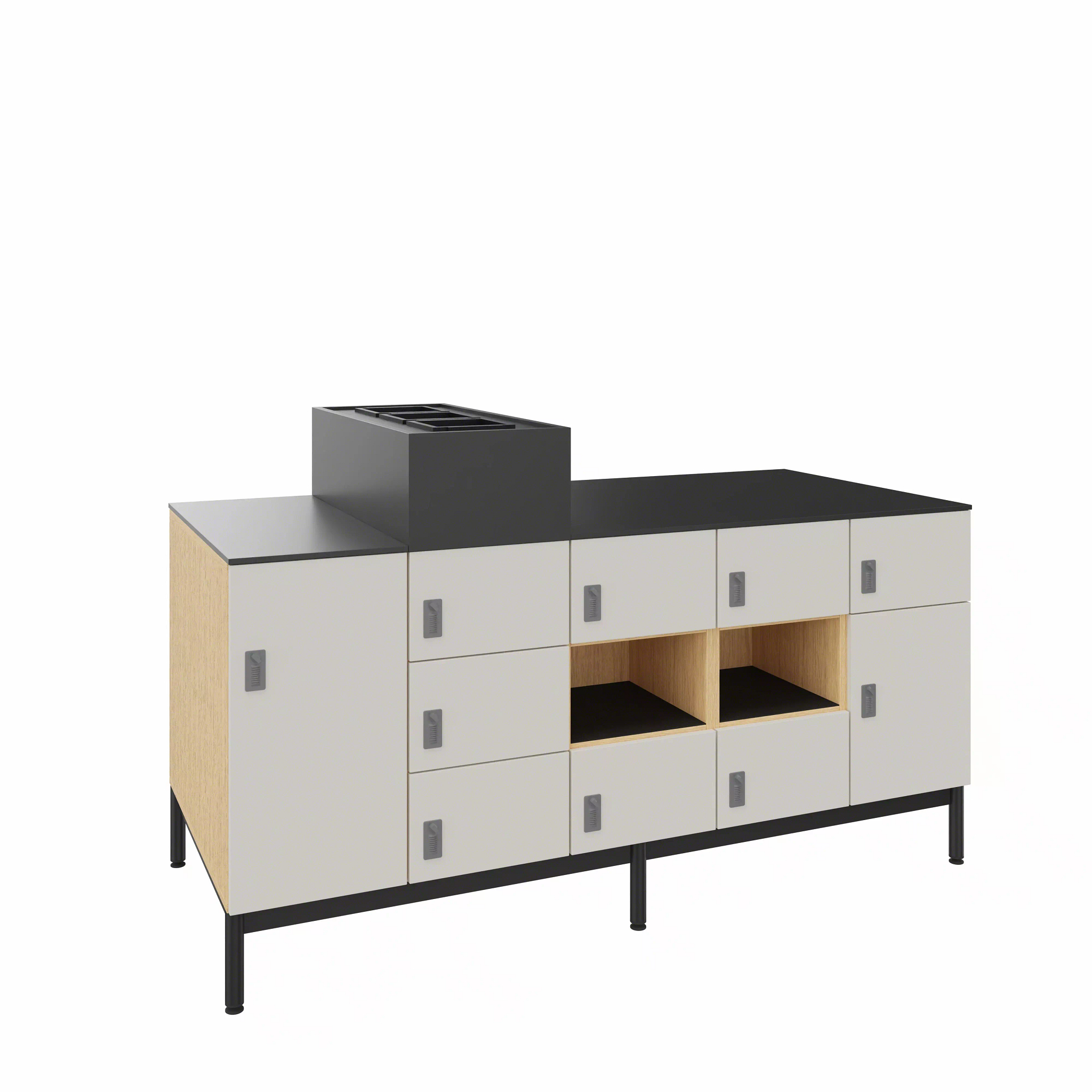 WorkValet locker storage system for workplace personal storage