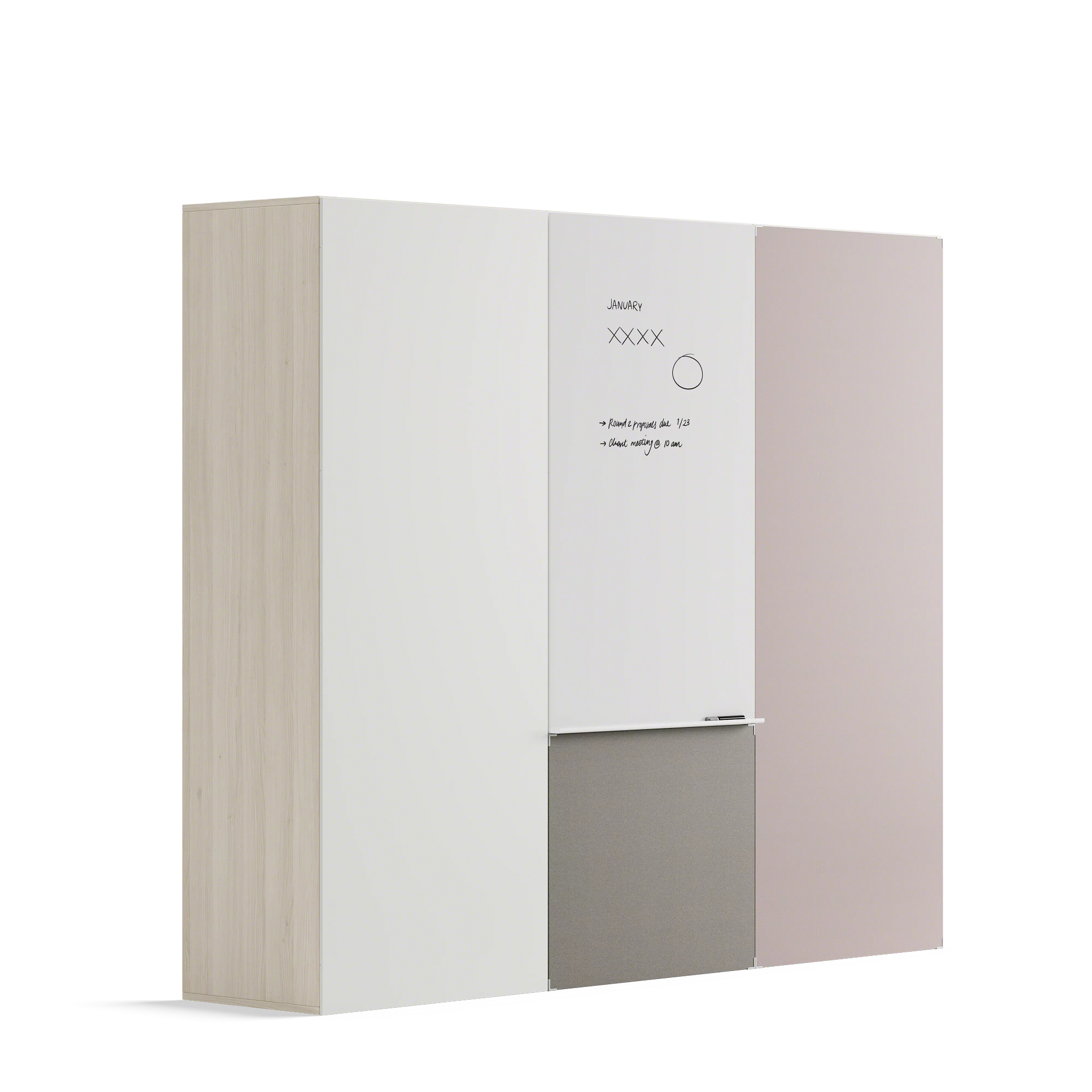 WorkValet locker storage system for workplace personal storage