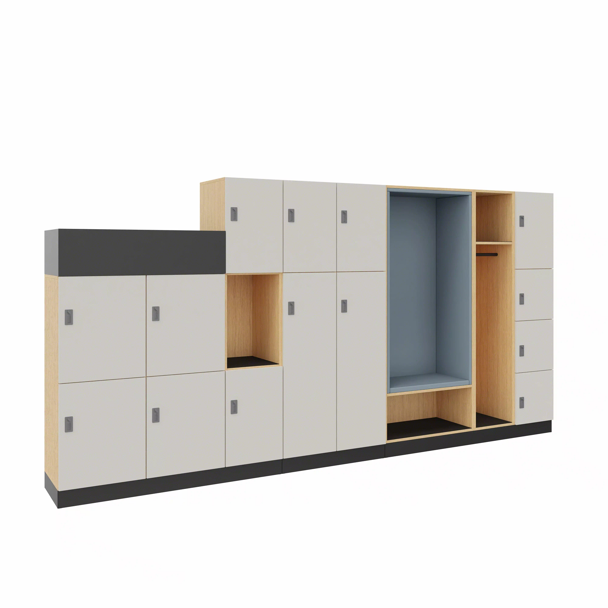 WorkValet locker storage system for workplace personal storage