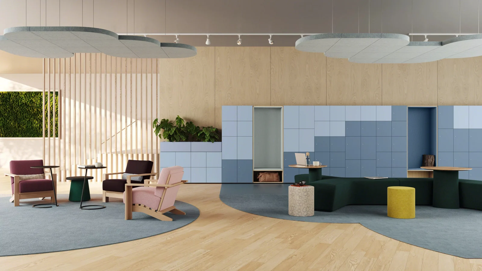 WorkValet locker storage system for workplace personal storage