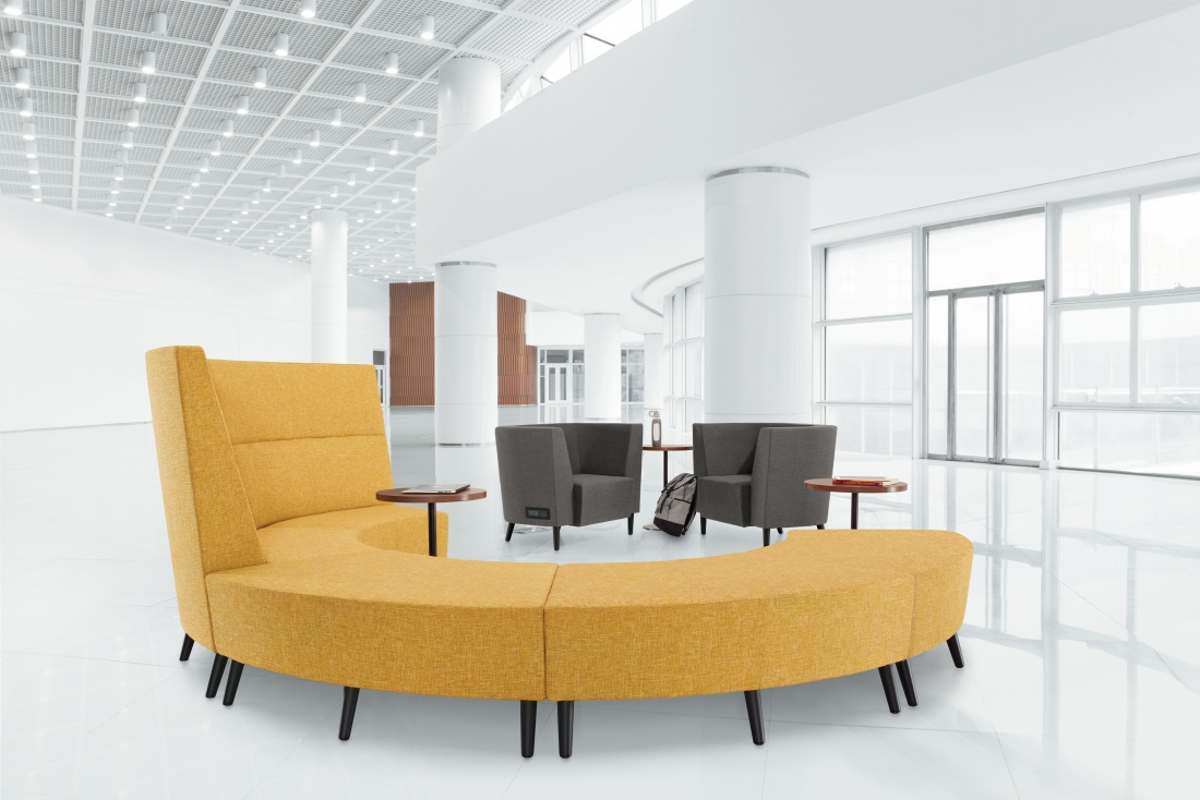 River Plus lounge seating for modern workplace environments