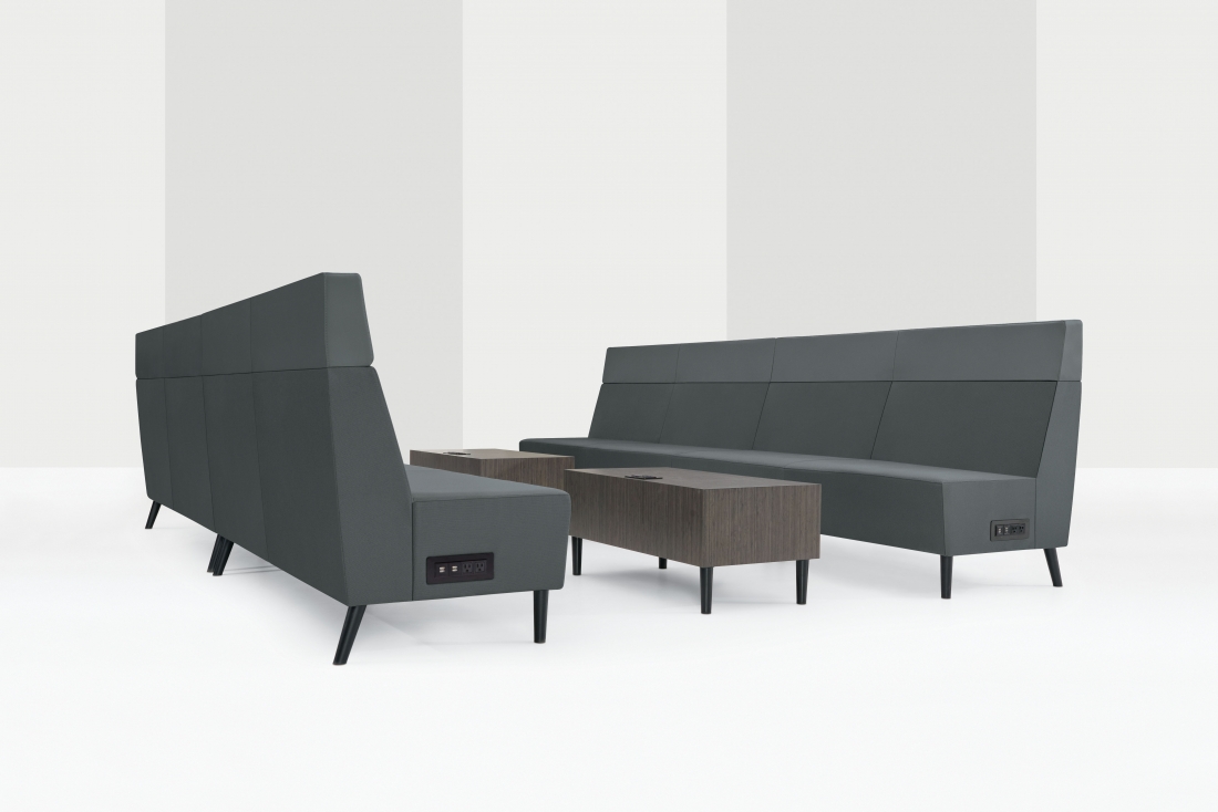 River lounge seating for modern workplace environments