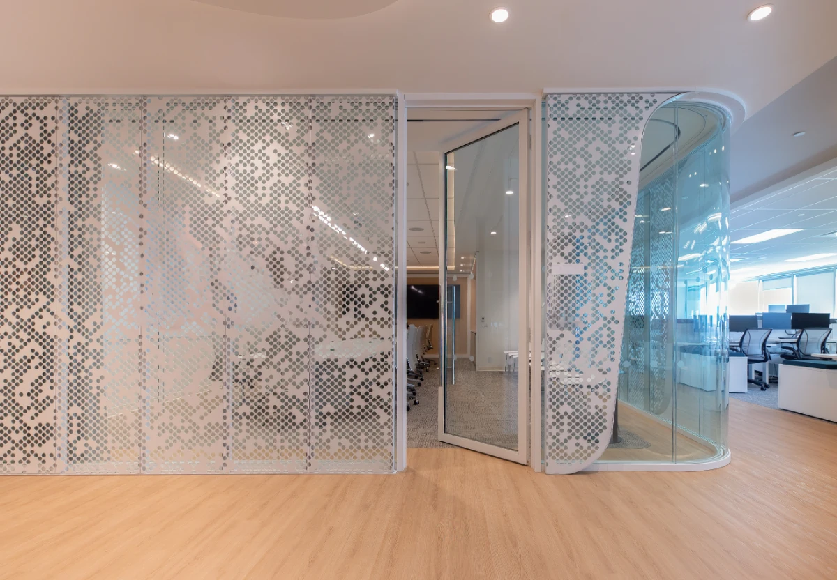 Elite glass wall office partitions for modern workplace privacy