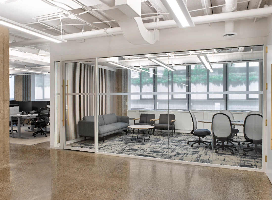 Elite glass wall office partitions for modern workplace privacy