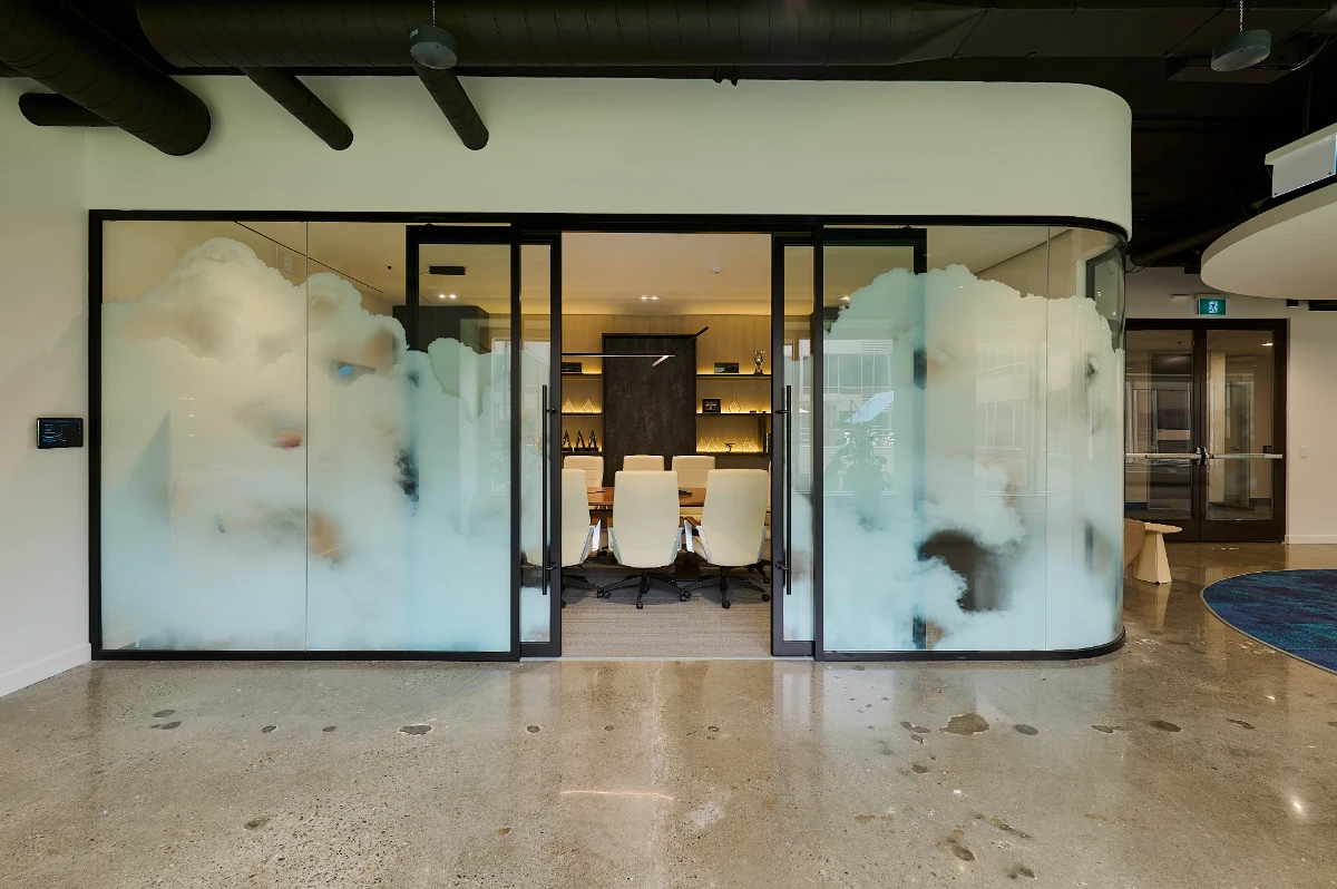 Elite glass wall office partitions for modern workplace privacy