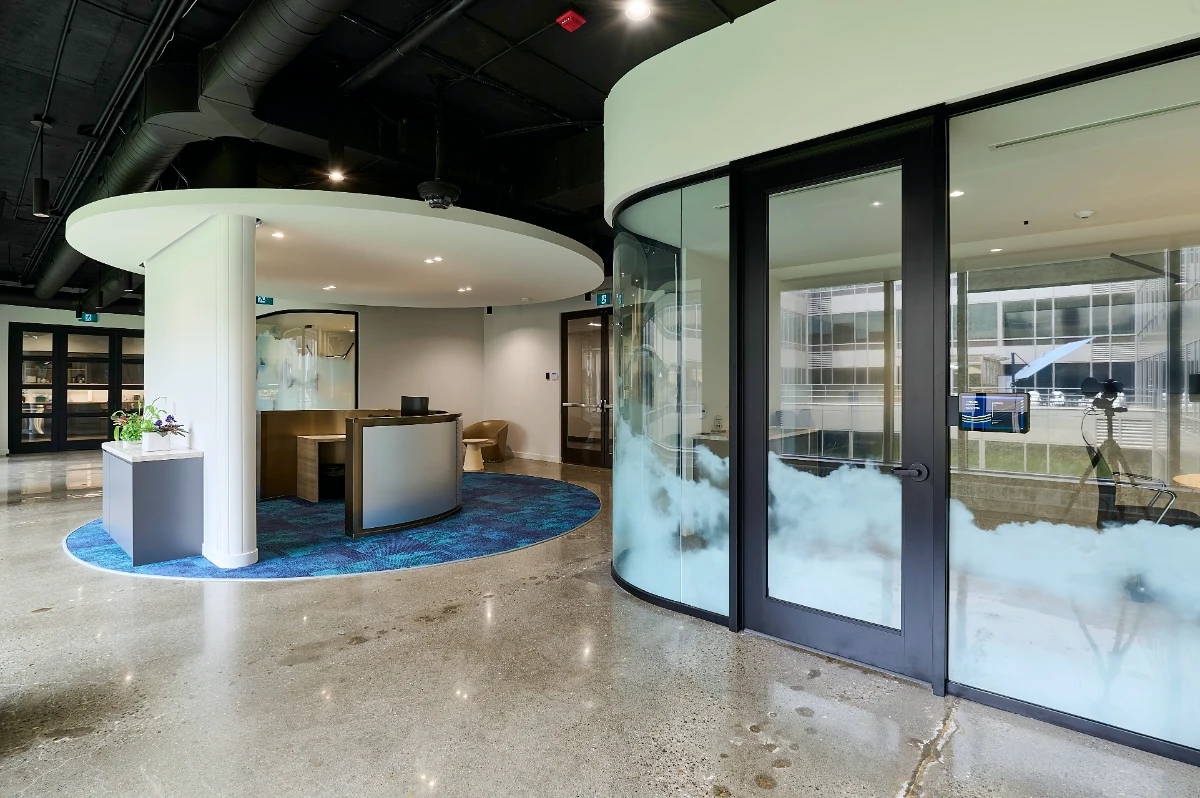 Elite glass wall office partitions for modern workplace privacy