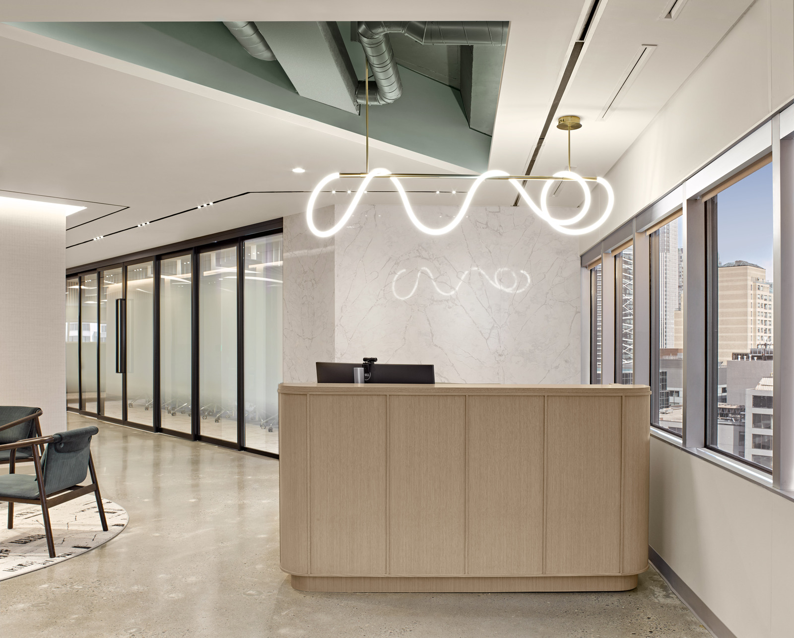 VISTA telescopic movable wall system for adaptable office spaces