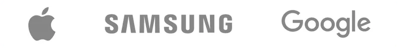 Apple, samsung and google