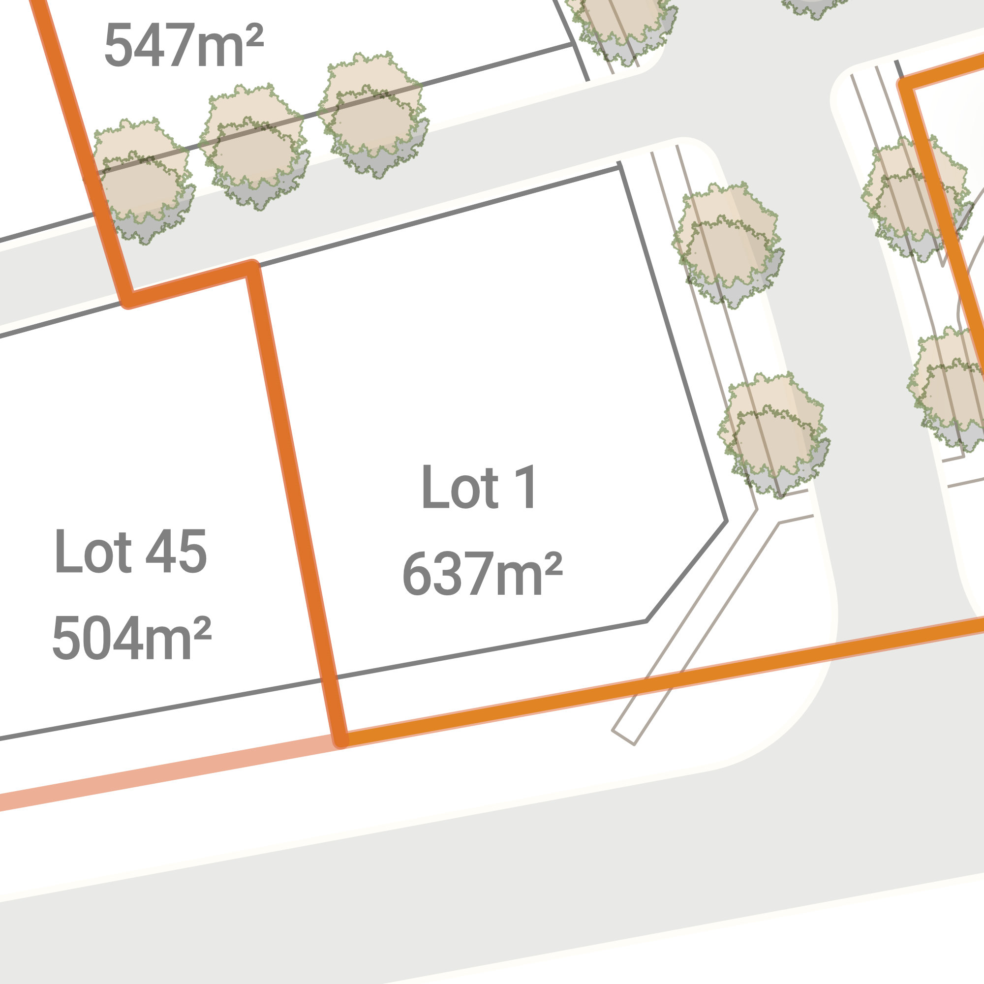 Lot 1 site plan