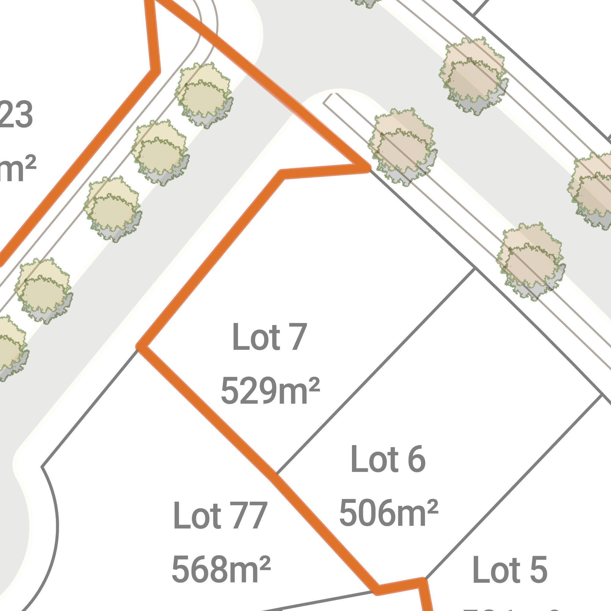 Lot 7 site plan