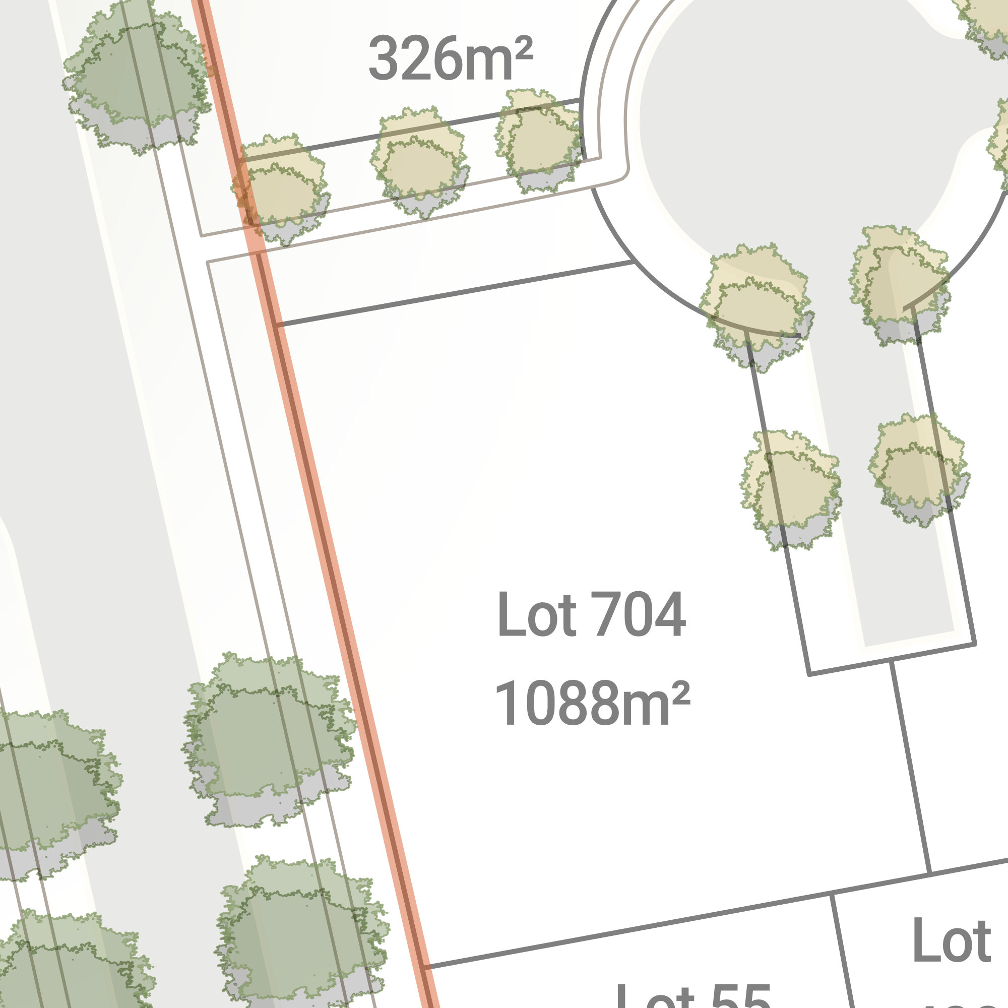 Lot 704 site plan