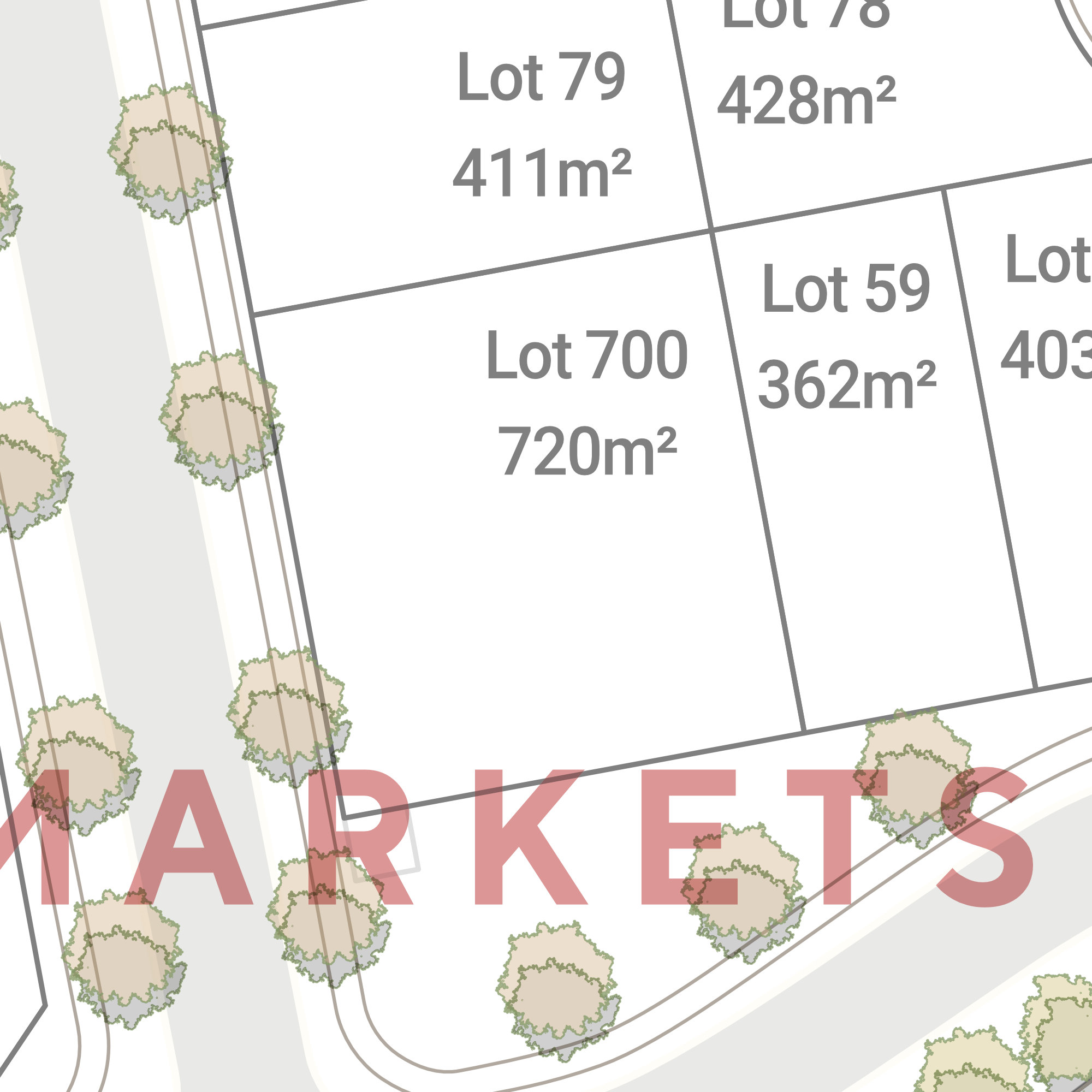 Lot 700 site plan
