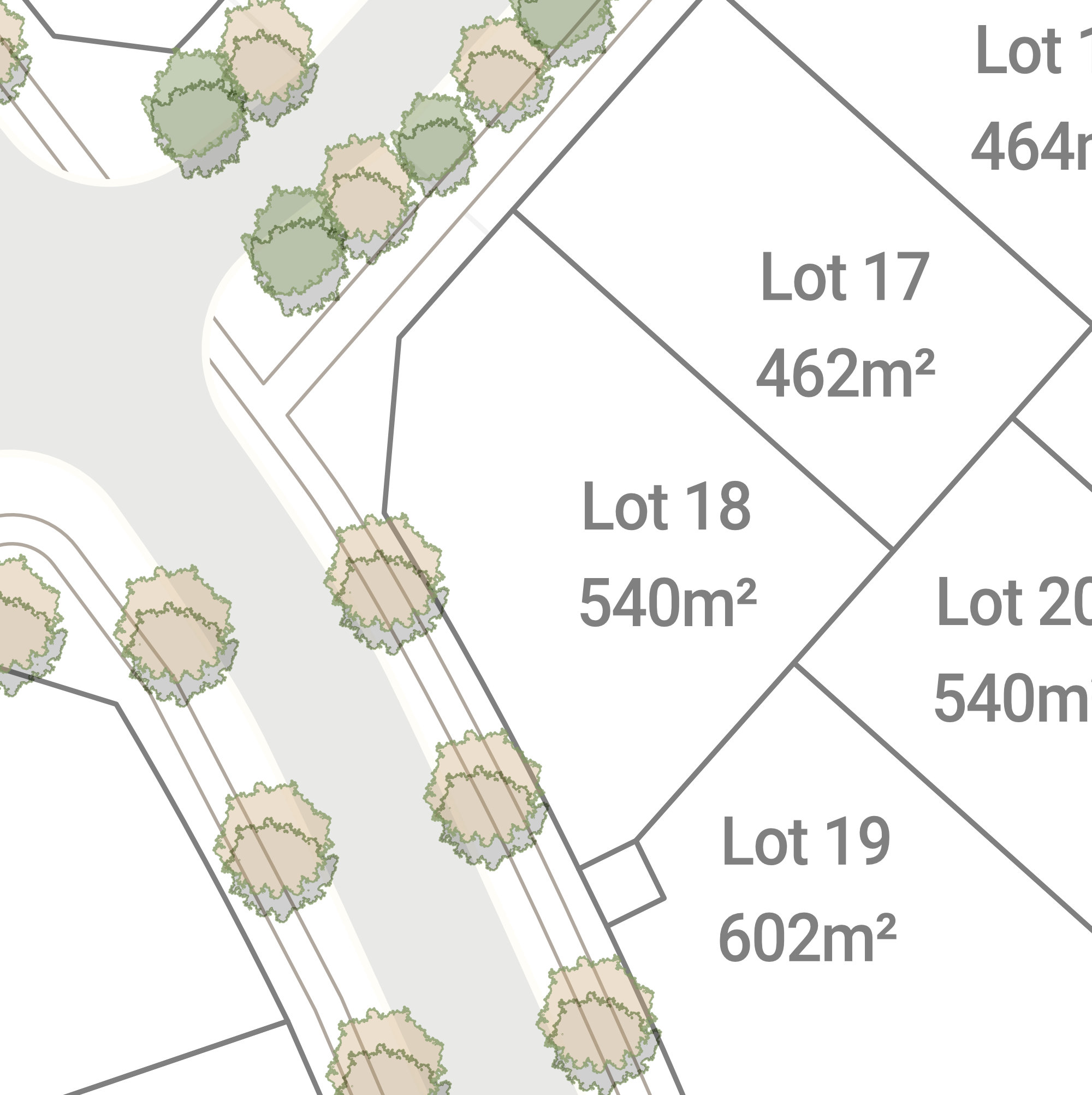 Lot 18 site plan