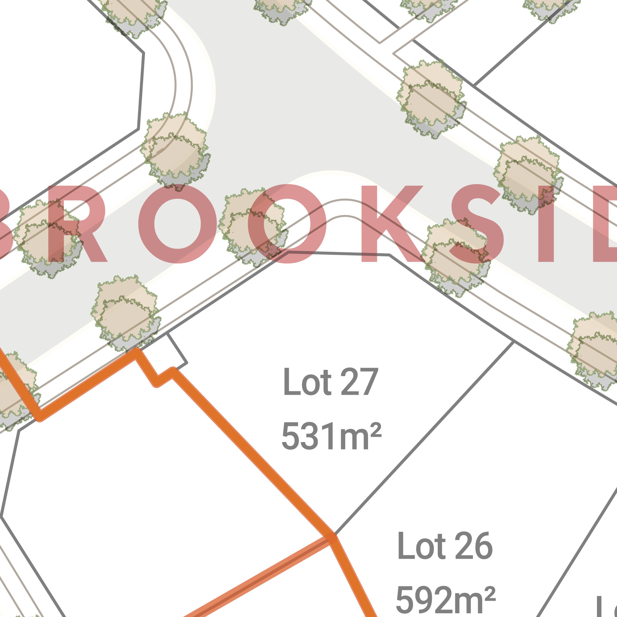 Lot 27 site plan