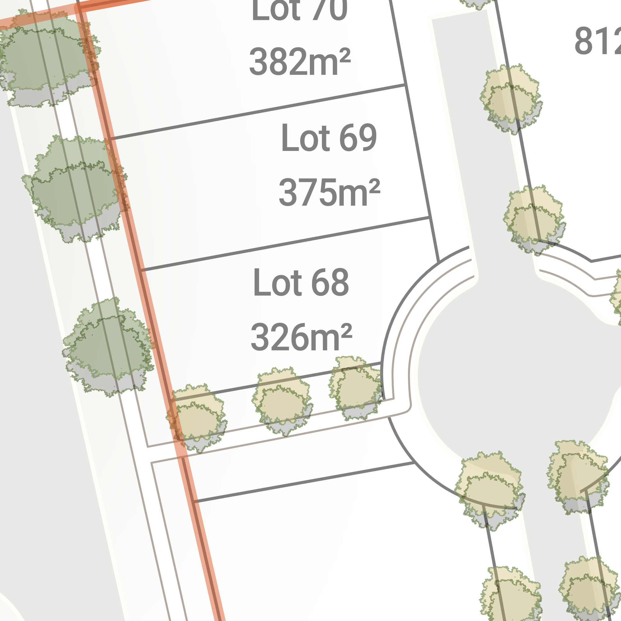 Lot 68 site plan
