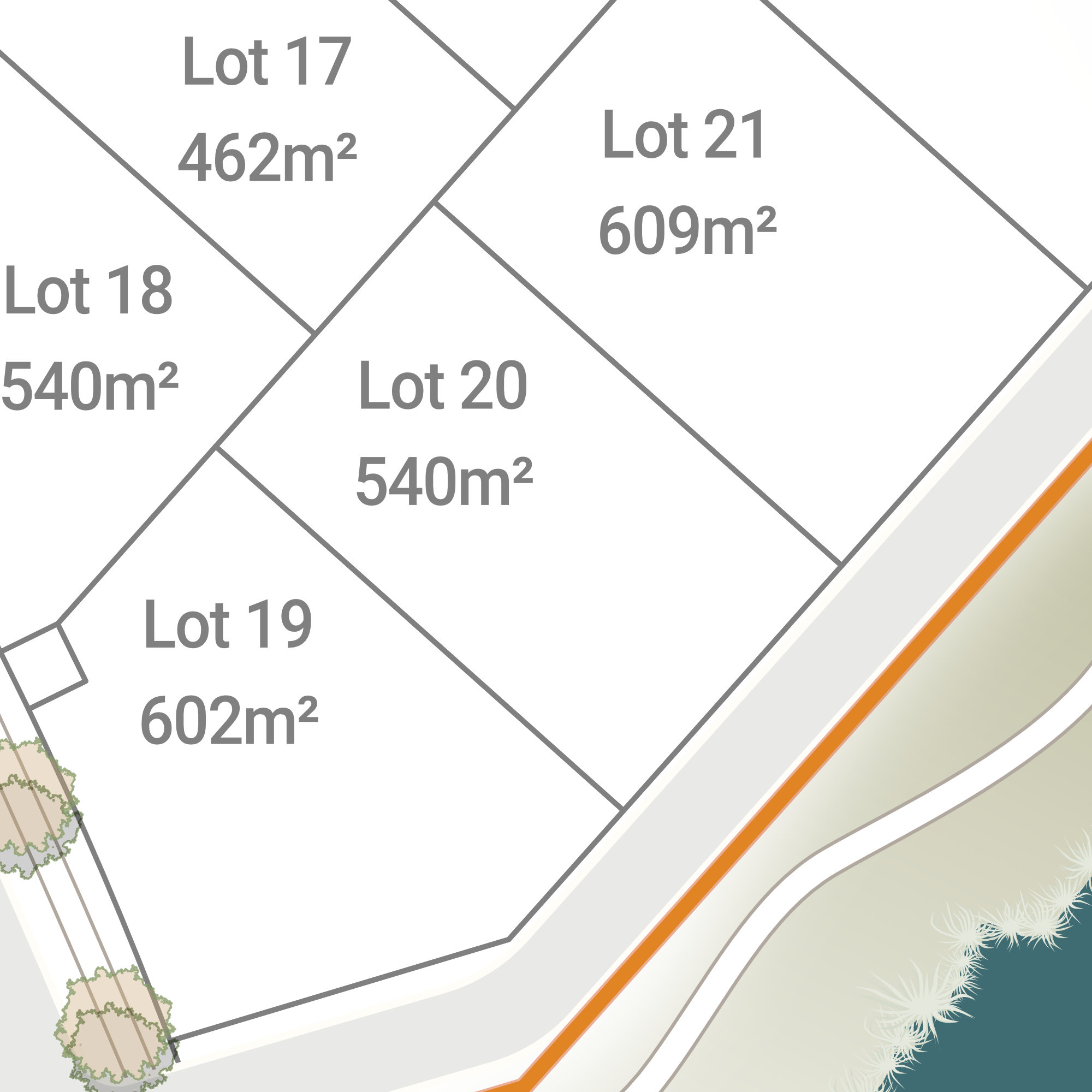 Lot 20 site plan