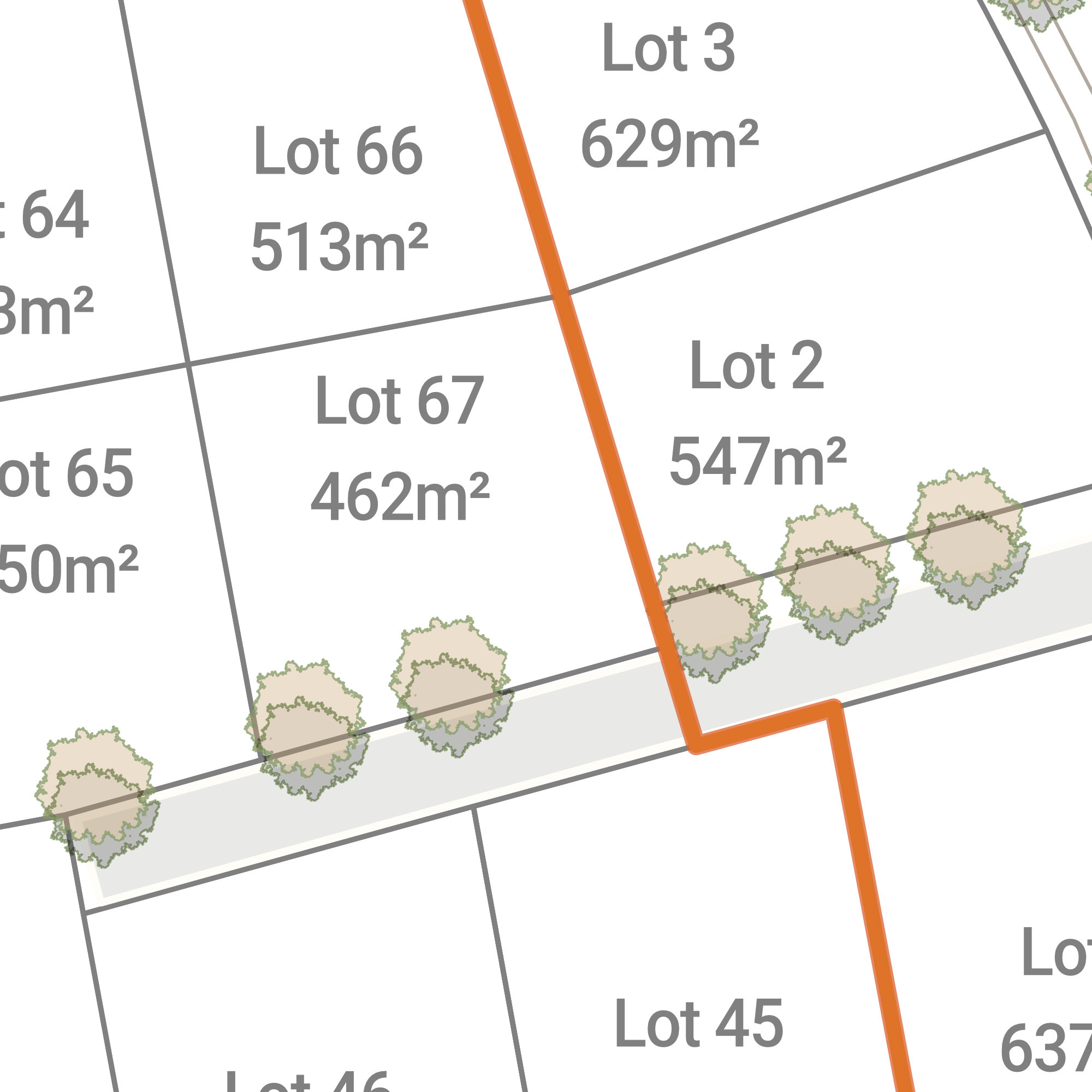 Lot 67 site plan