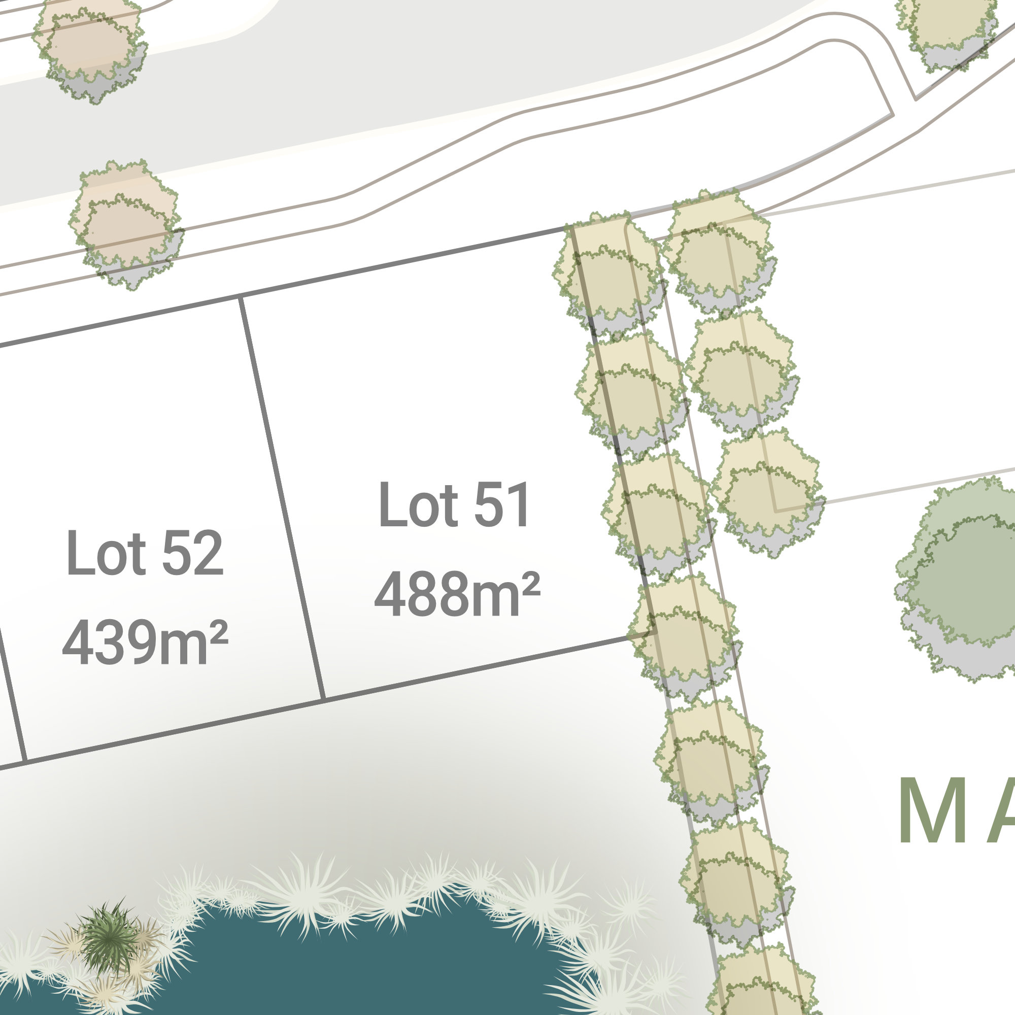 Lot 51 site plan