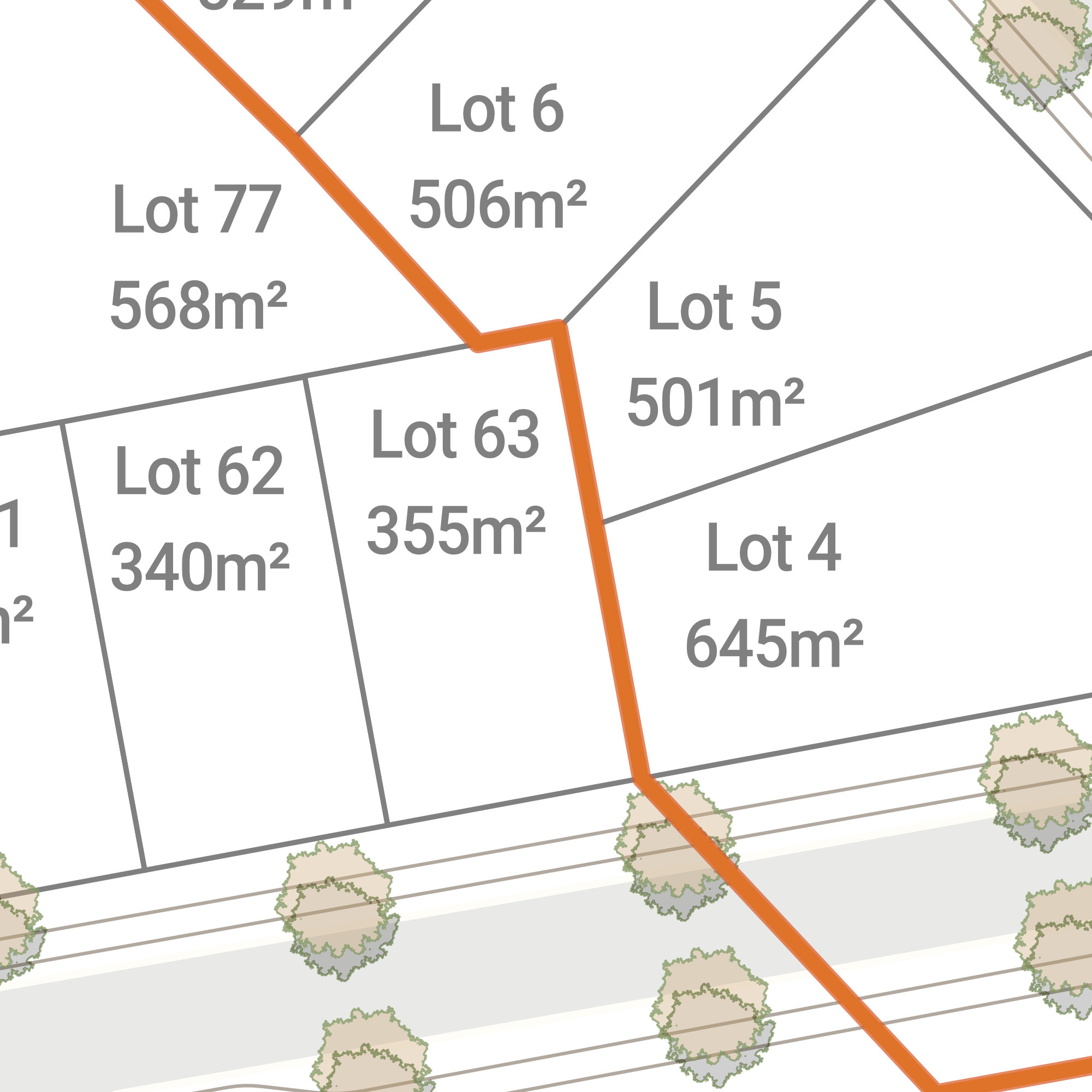 Lot 63 site plan