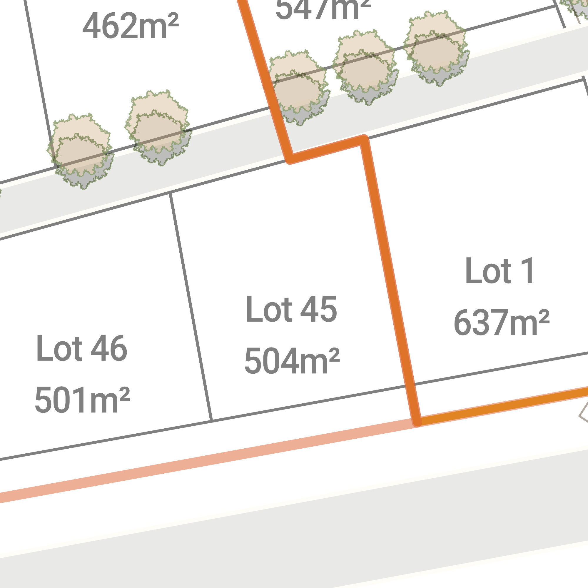 Lot 45 site plan