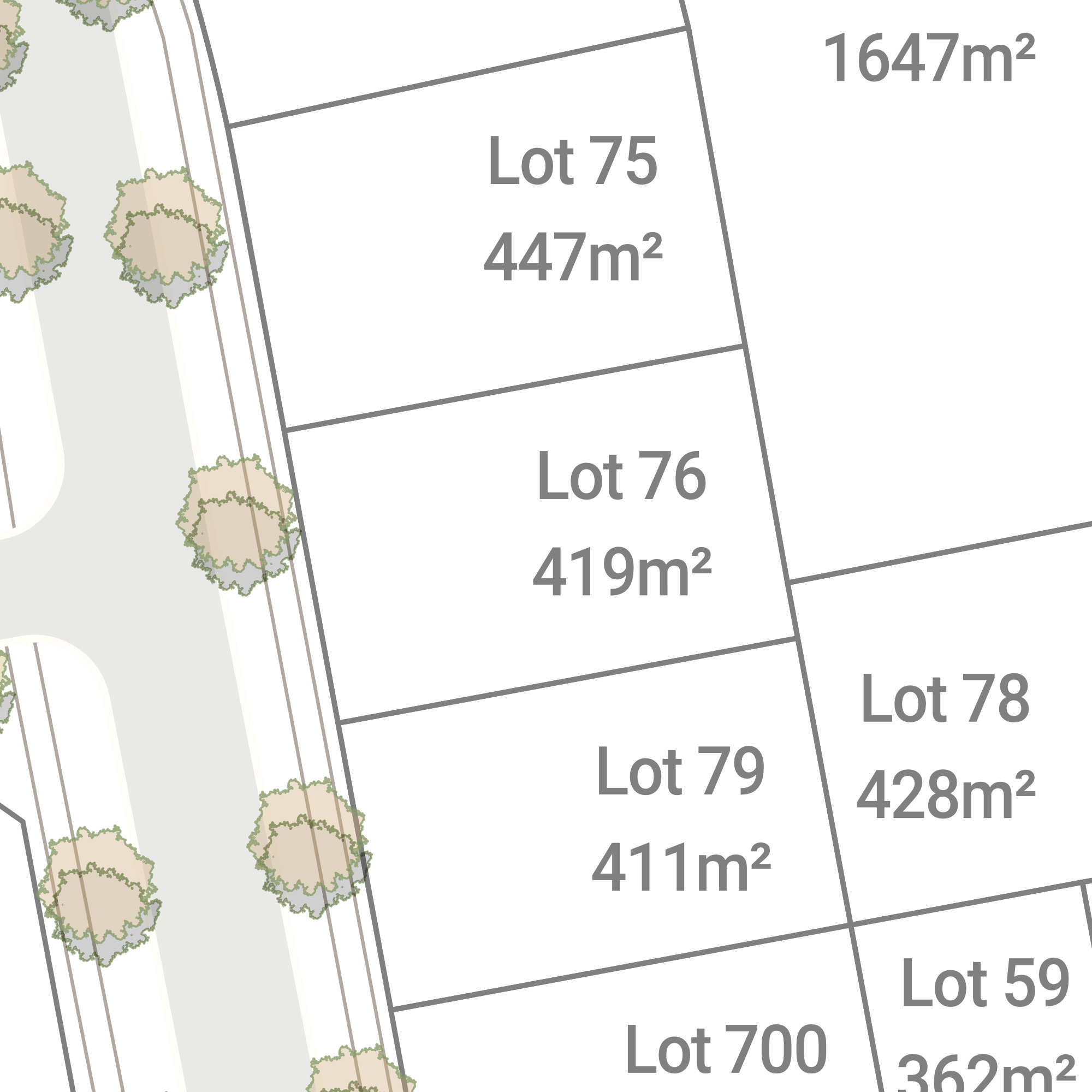 Lot 76 site plan