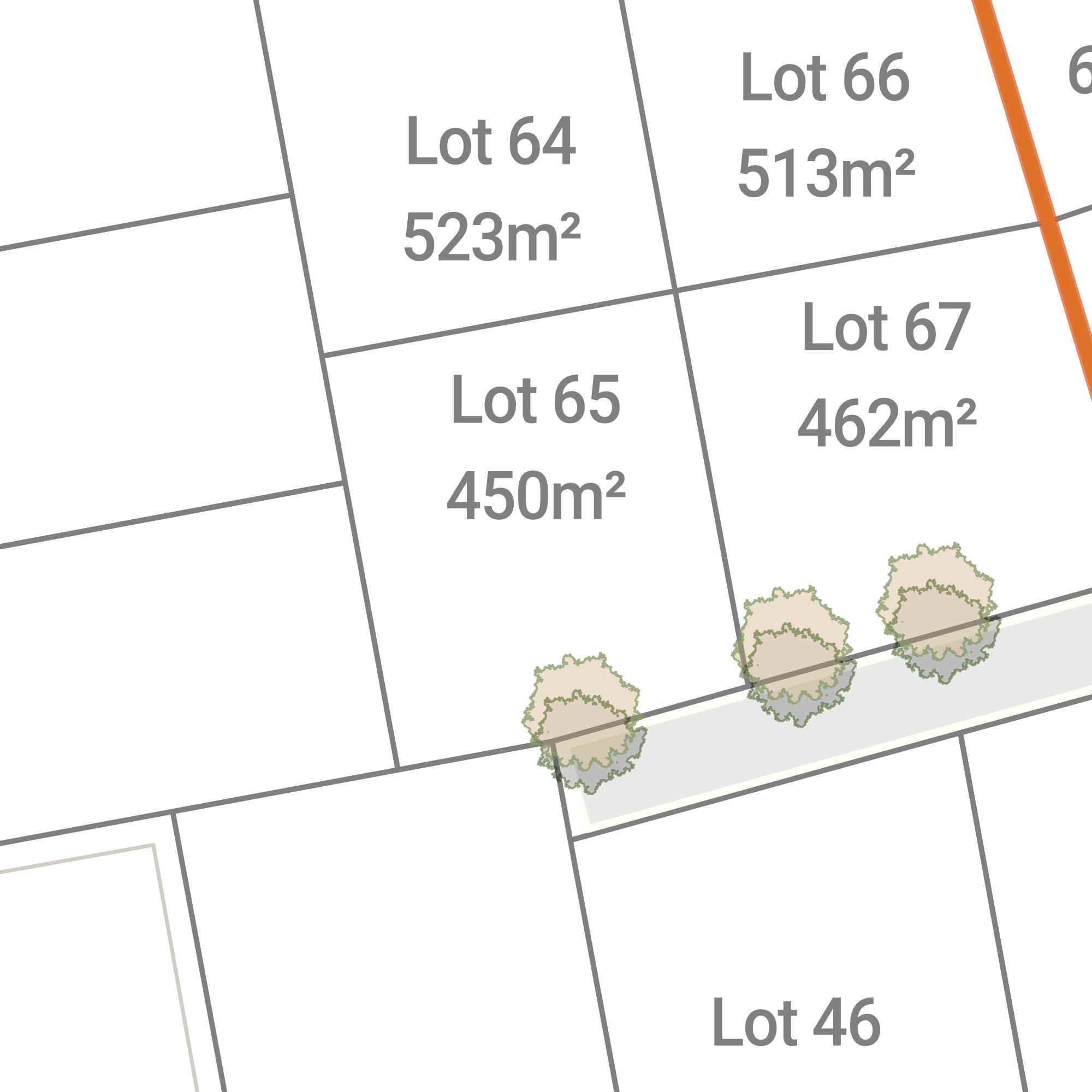 Lot 65 site plan