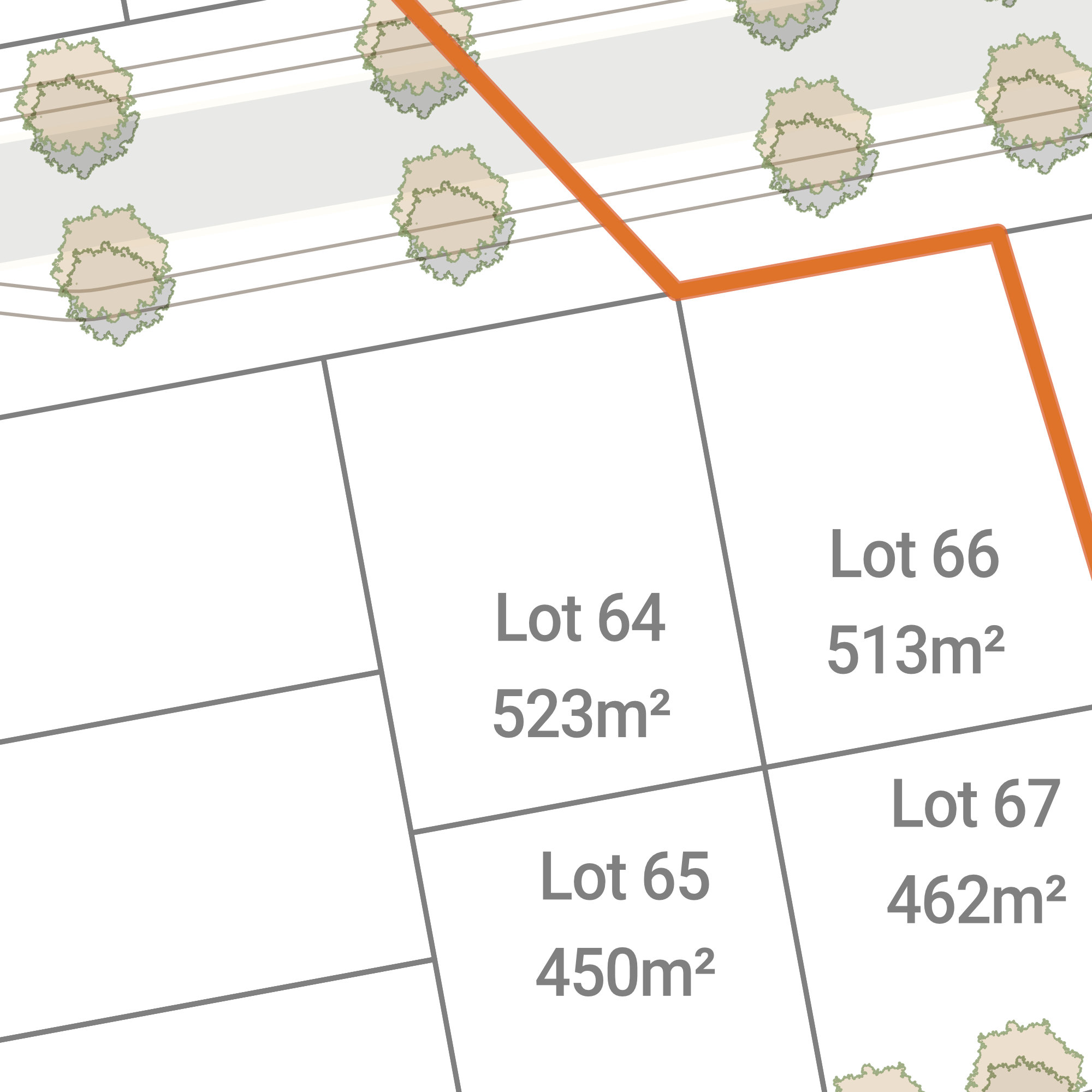 Lot 64 site plan