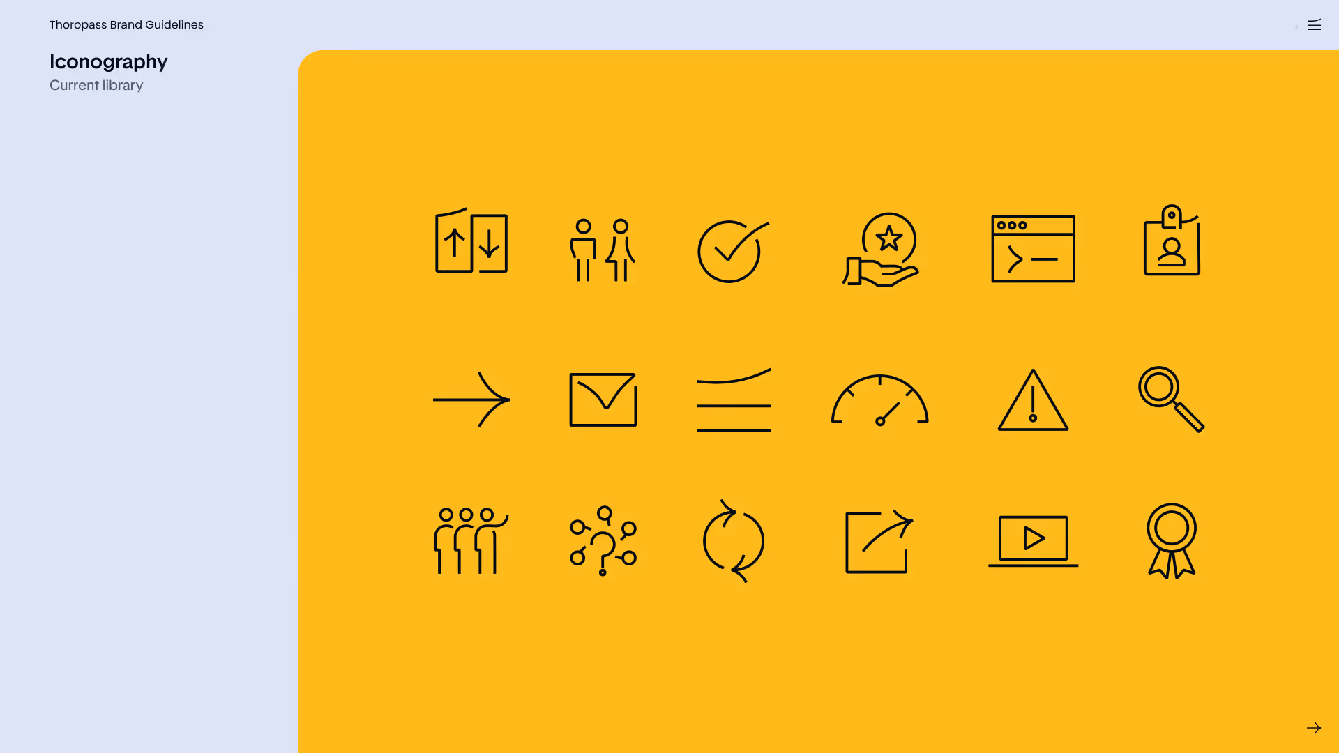 Thoropass brand guidelines page 6