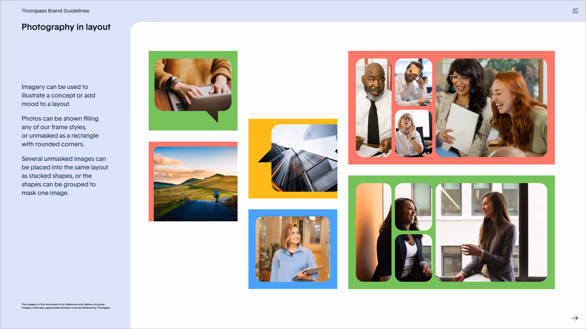 Thoropass brand guidelines page 7