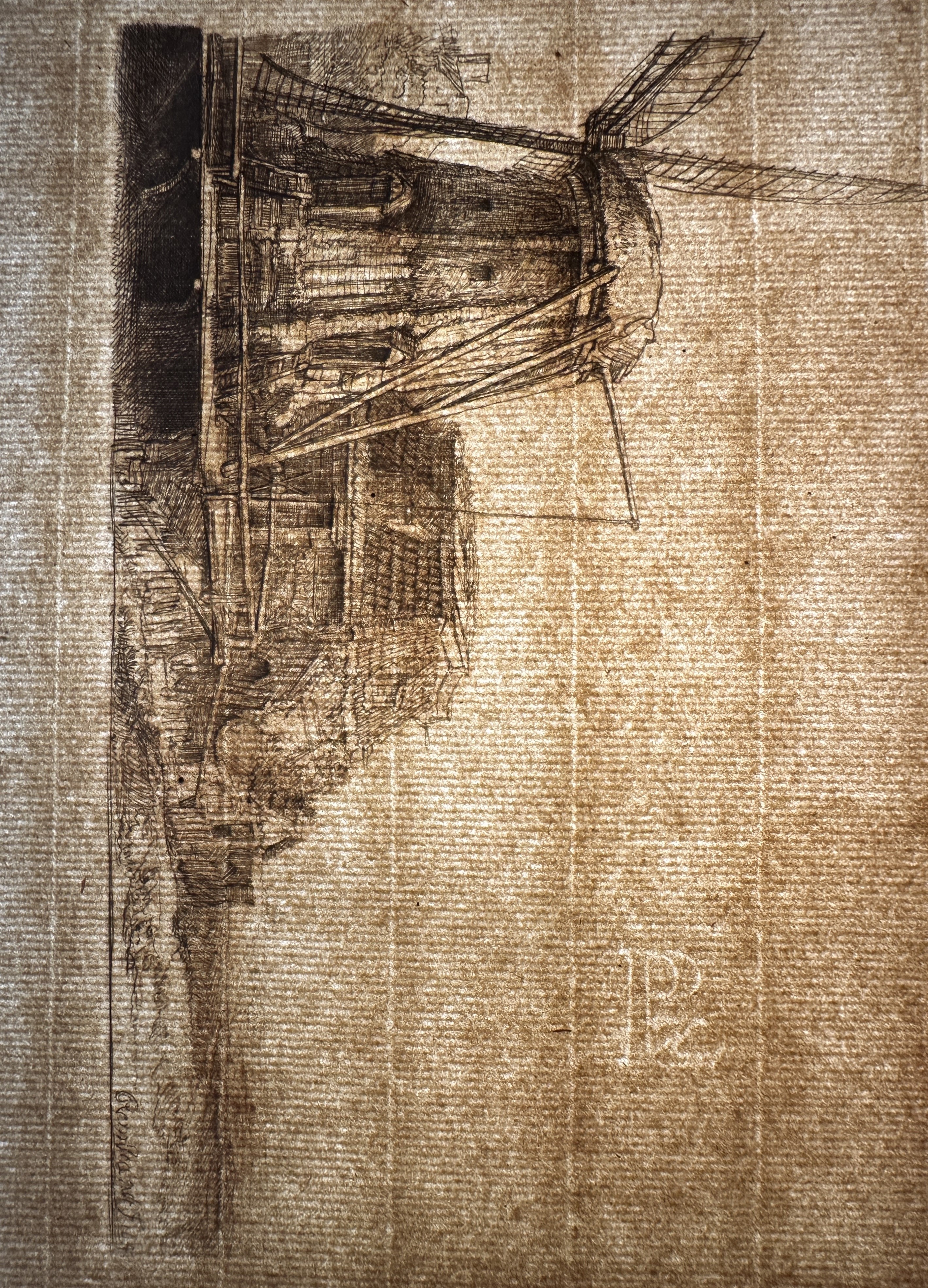 PvL countermark — full view (transmitted light).