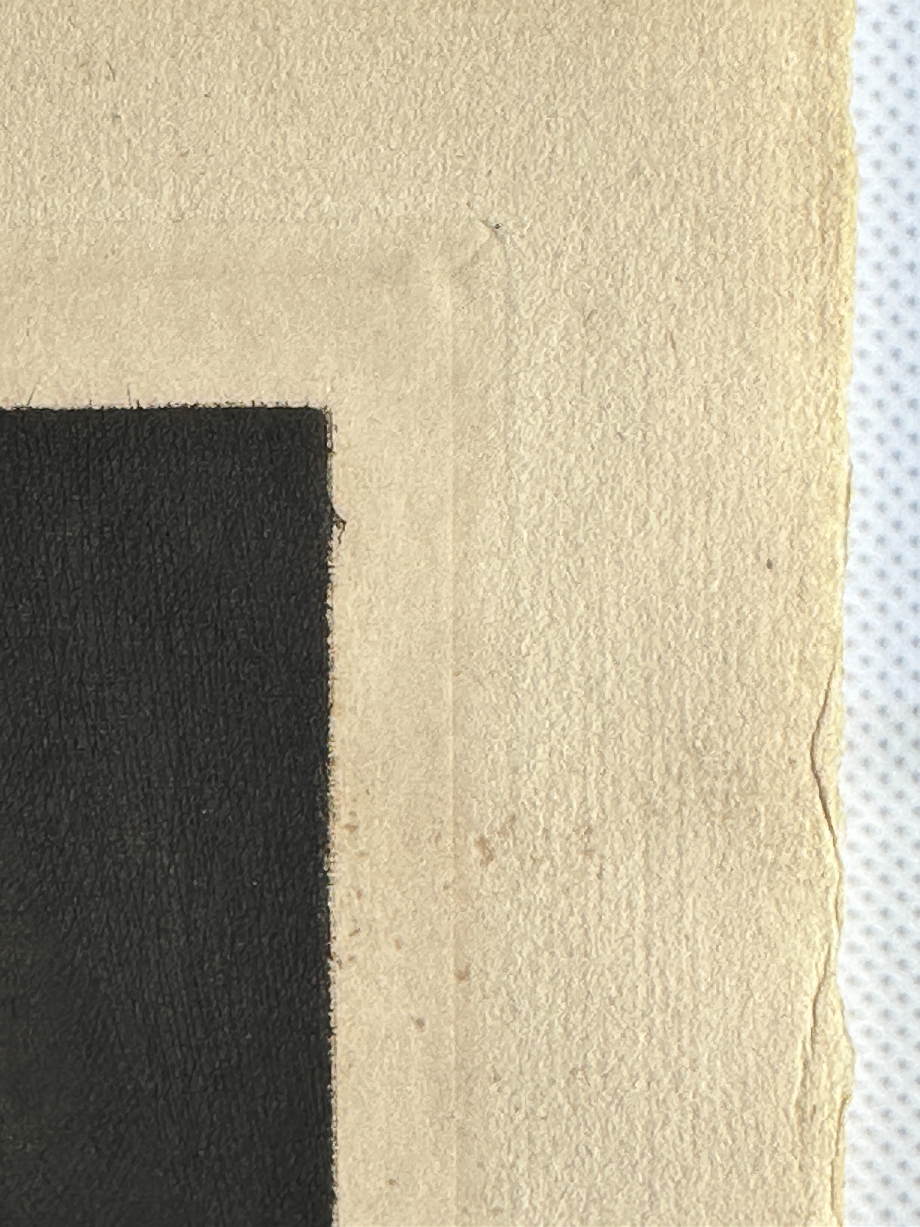 Platemark – Upper right corner