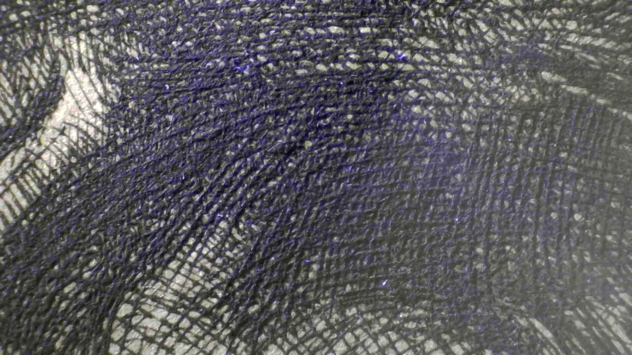 Specular reflection burr (grazing light)