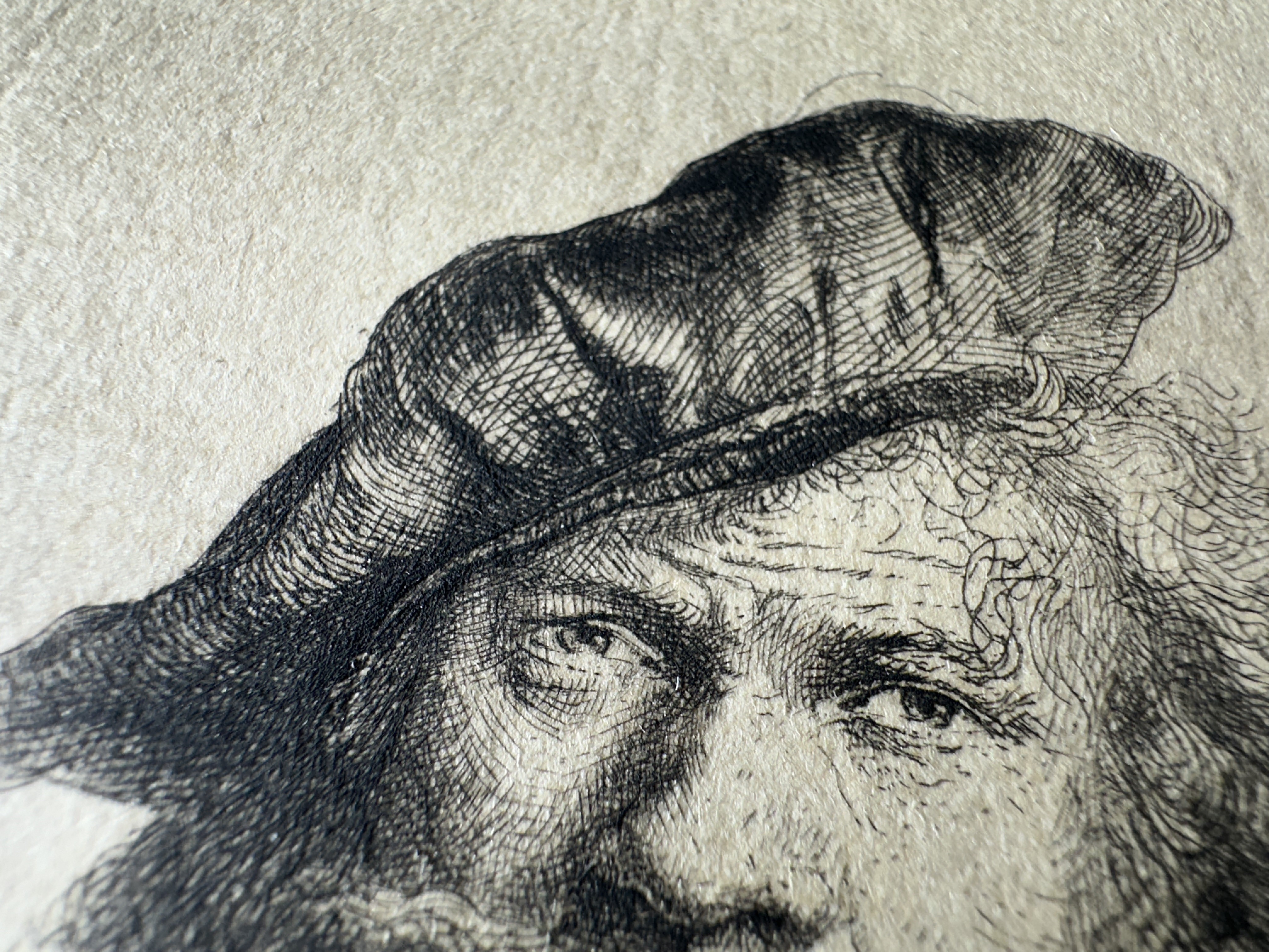 Face detail (macro).