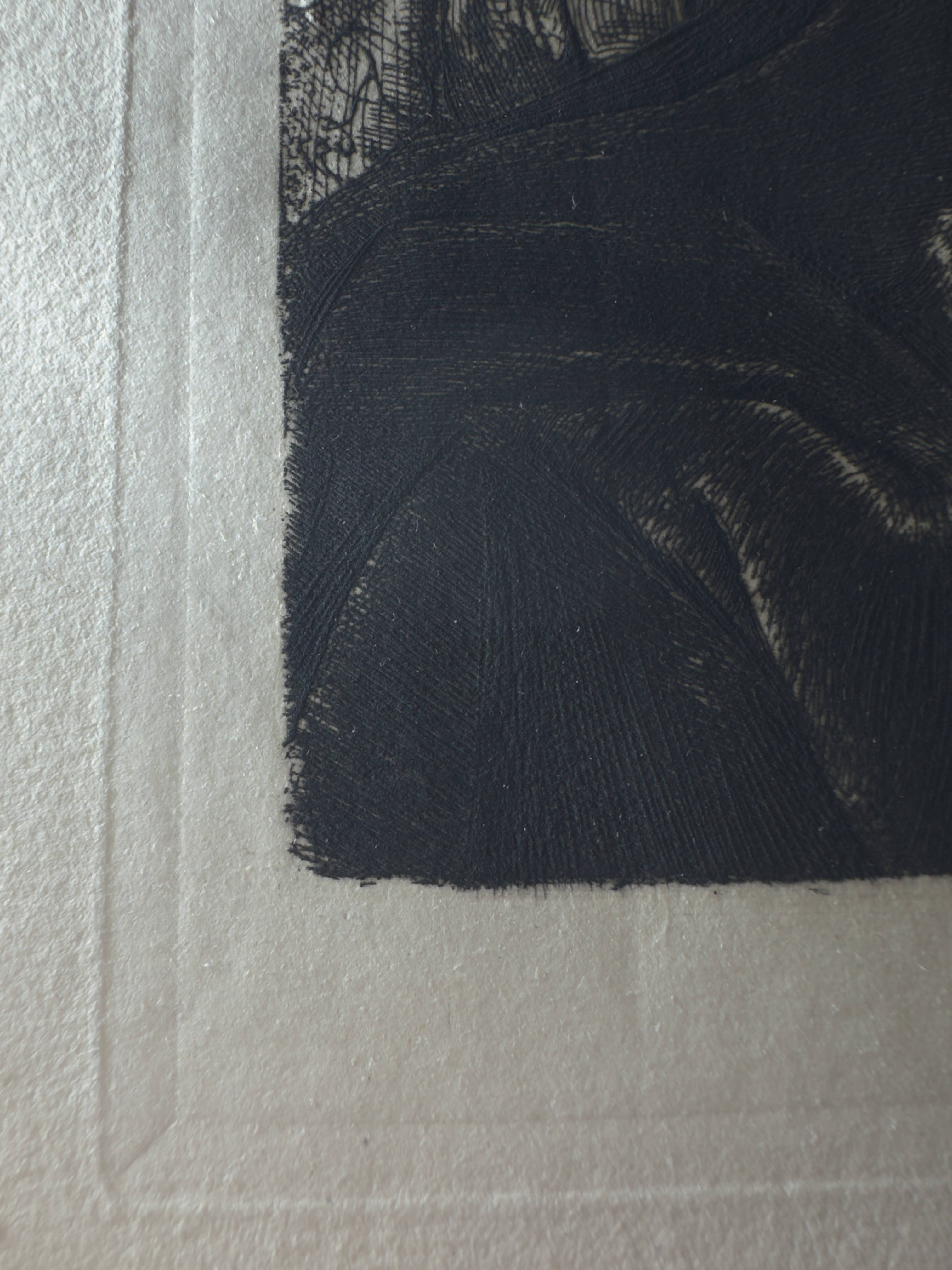 Plate Mark — Lower Left