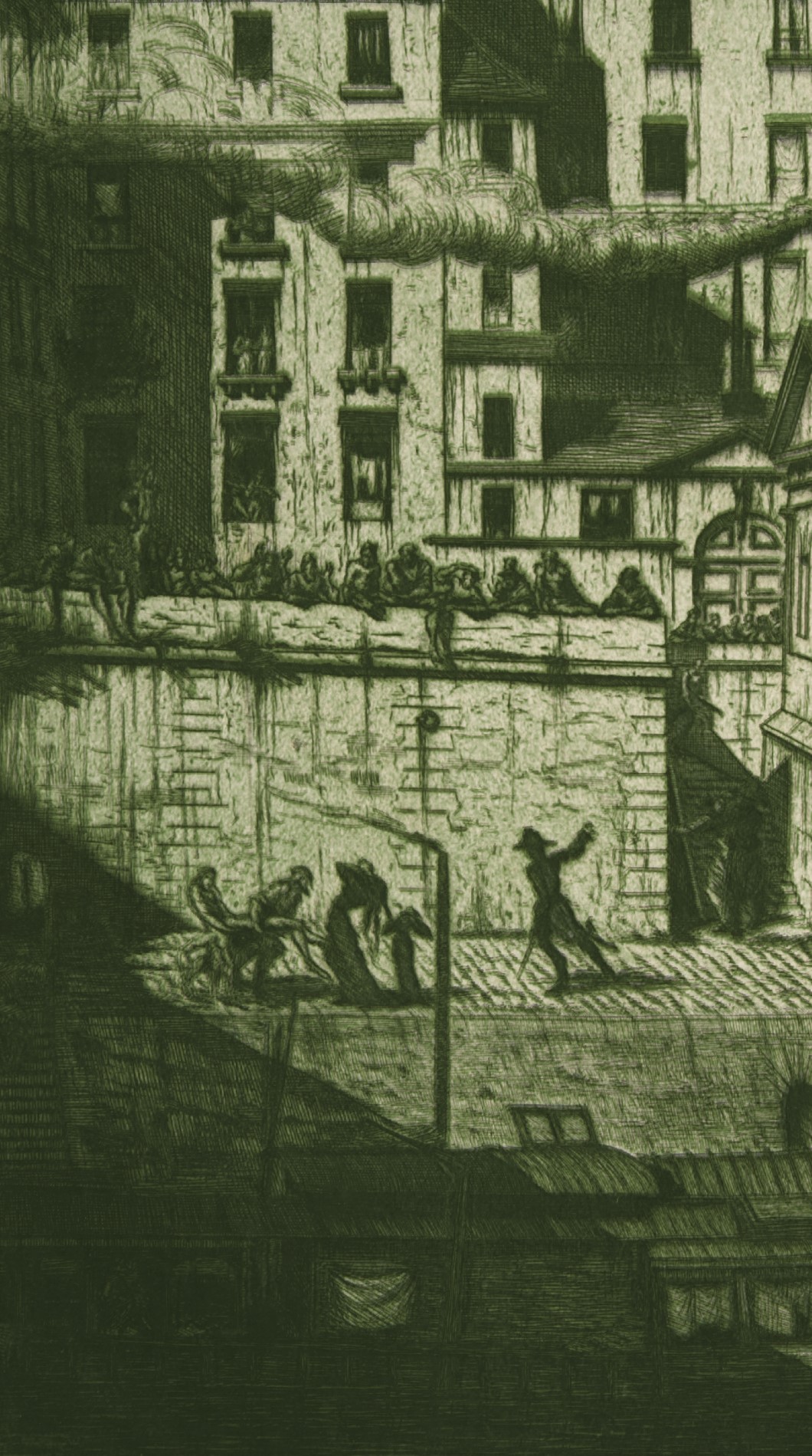 Panel A — Overlay: Figures and Architecture