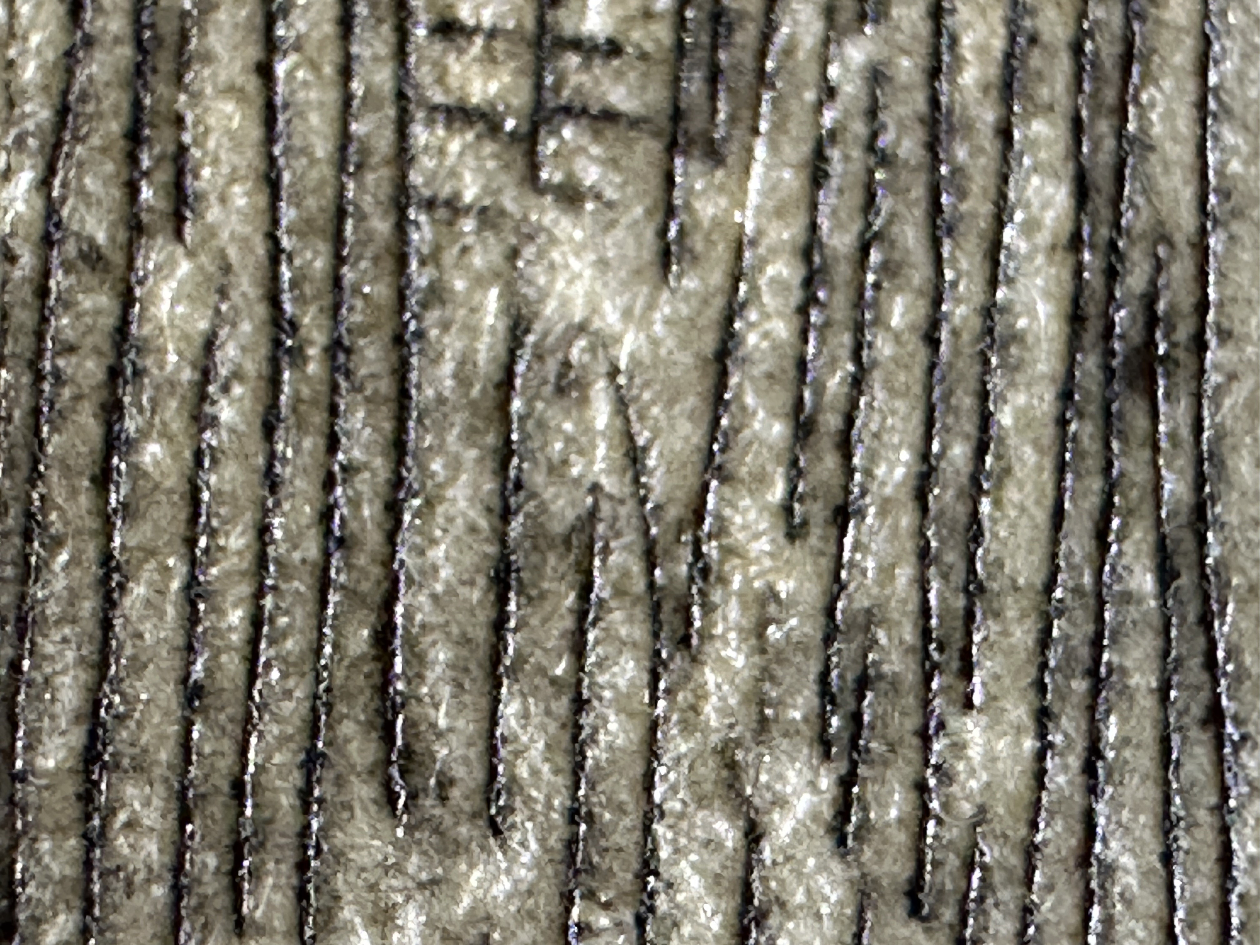 Specular reflection burr raking light