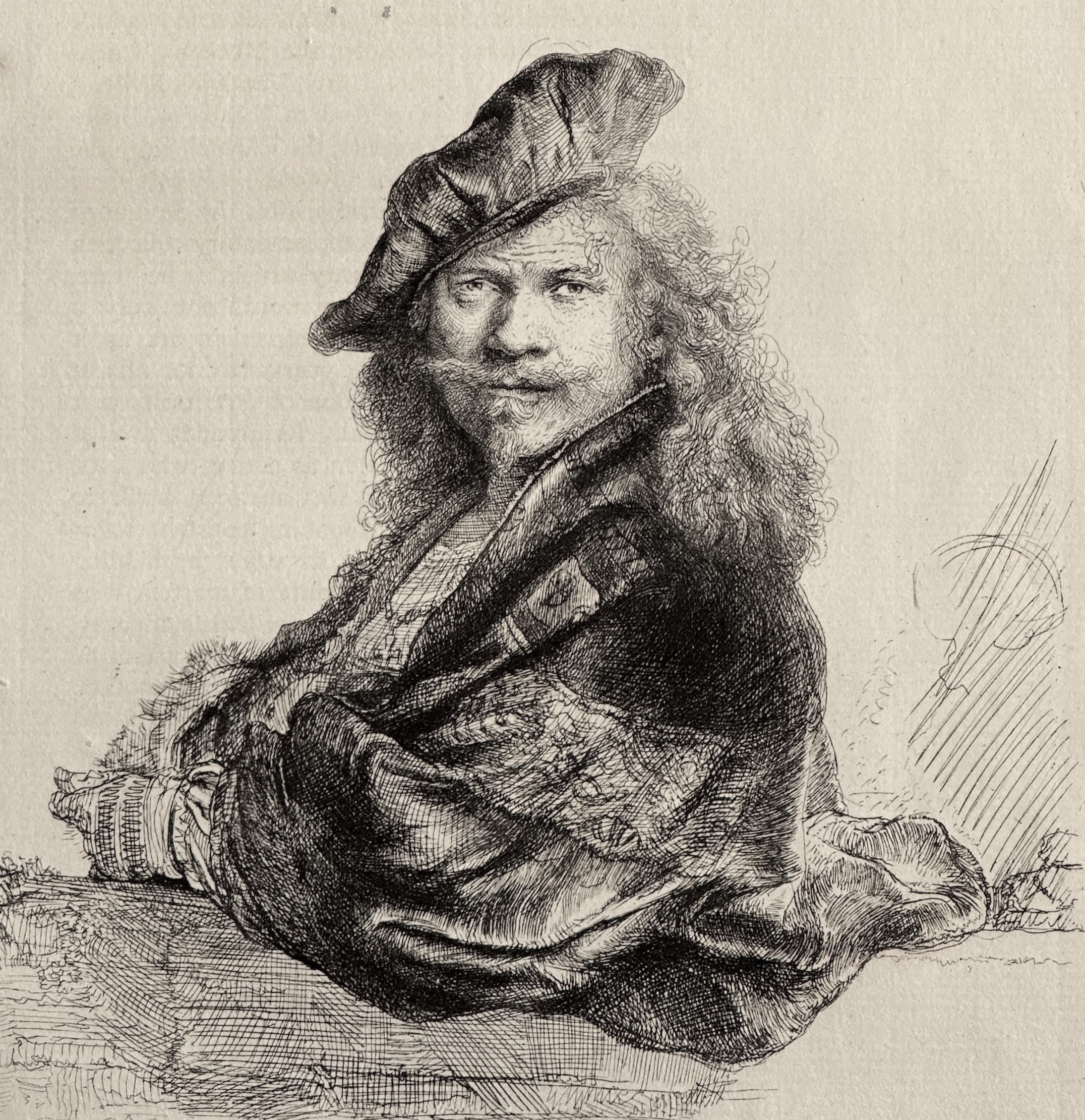 Self-Portrait – private impression (detail)