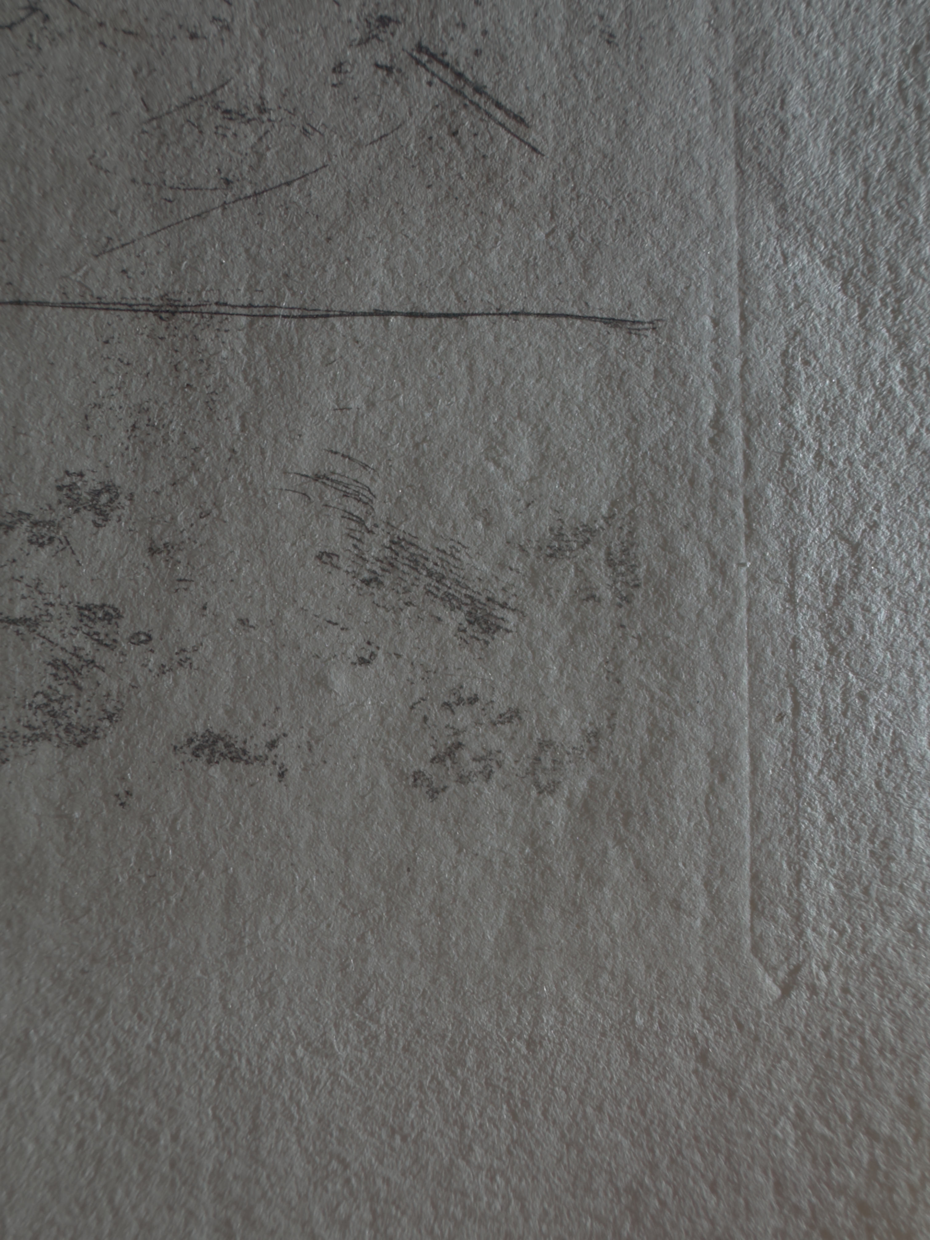 Platemark, lower right