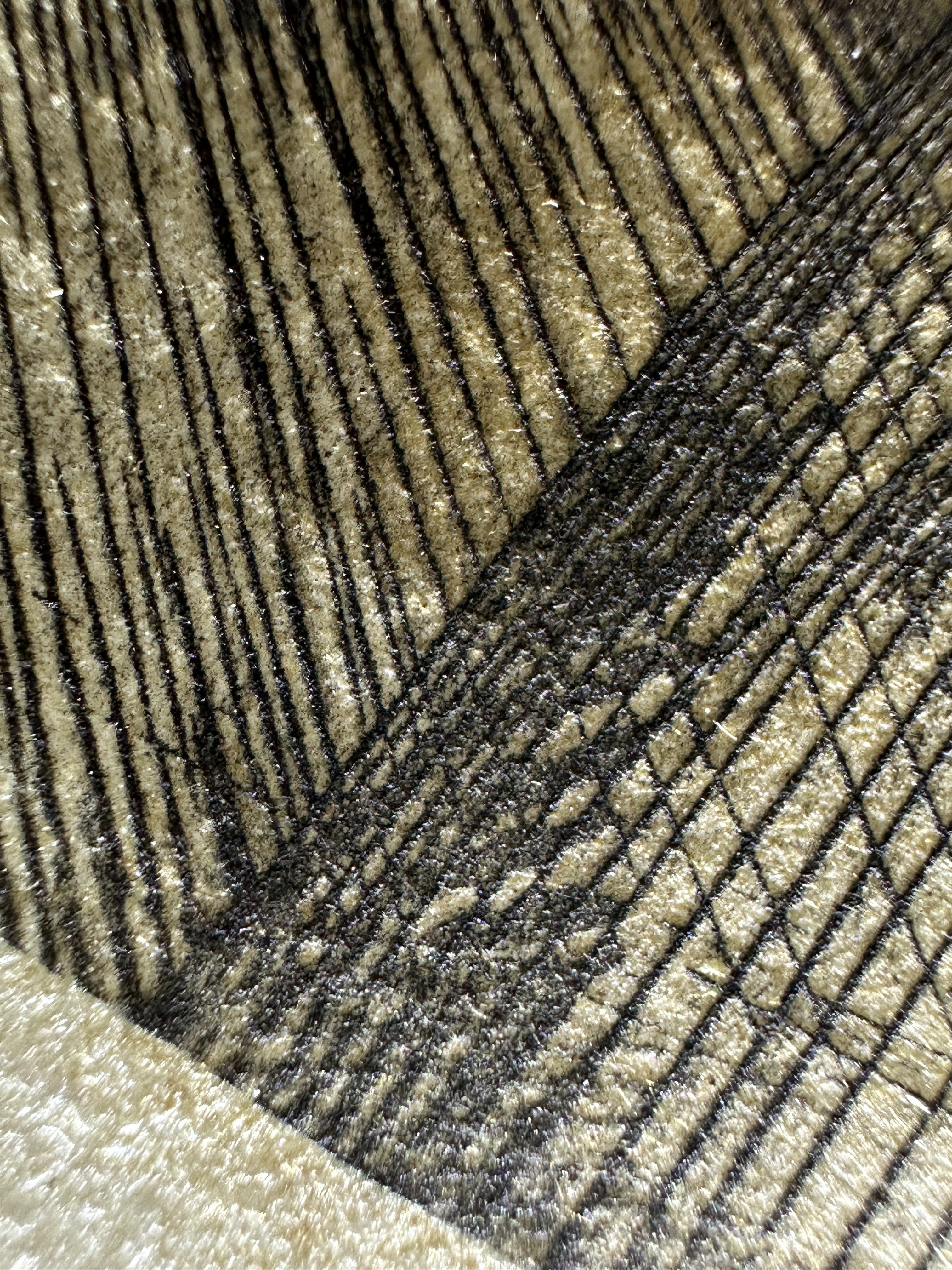 Fig.6 — Crossing micro-line fields and micro-ink structure