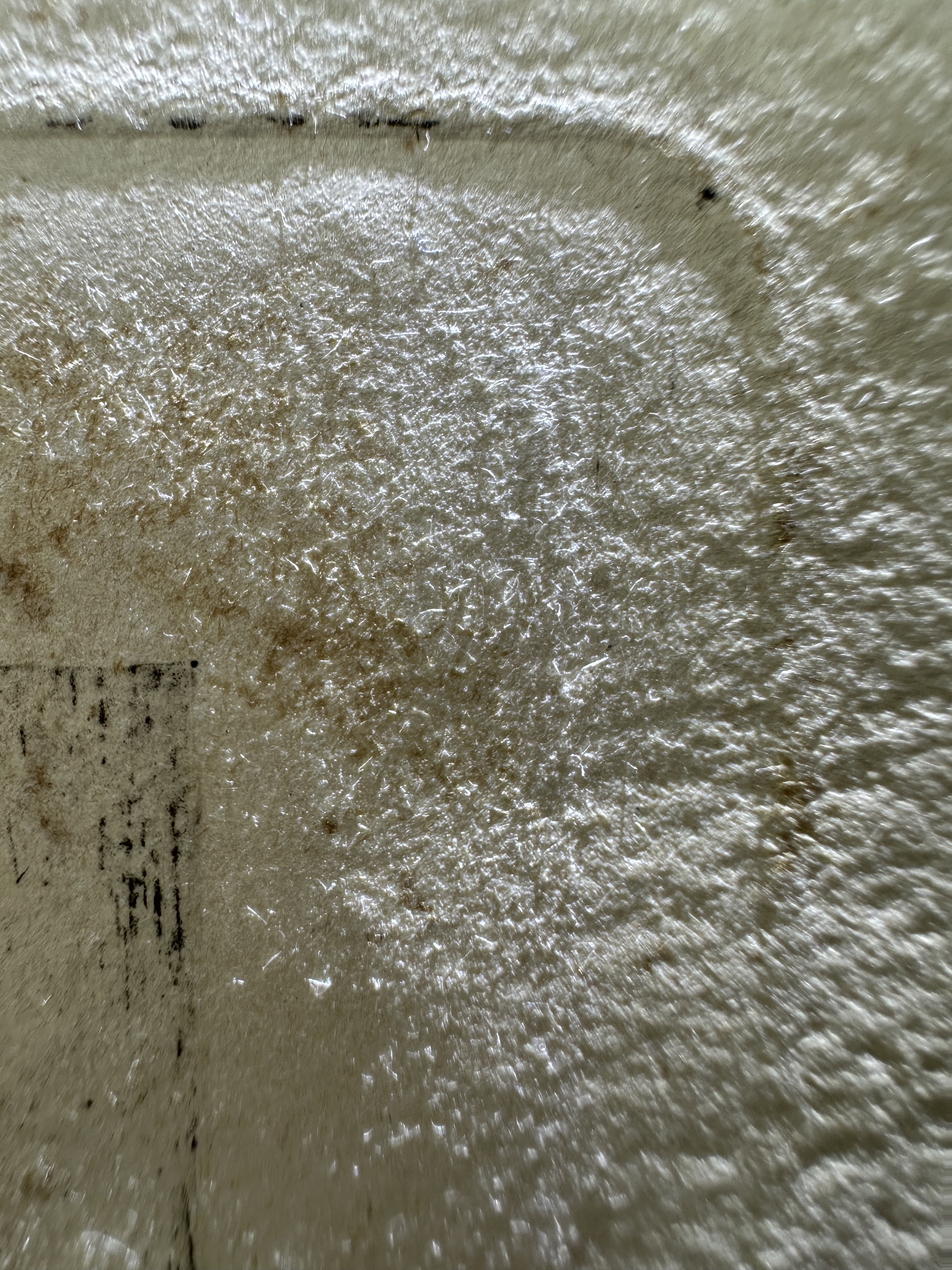 Platemark, upper right