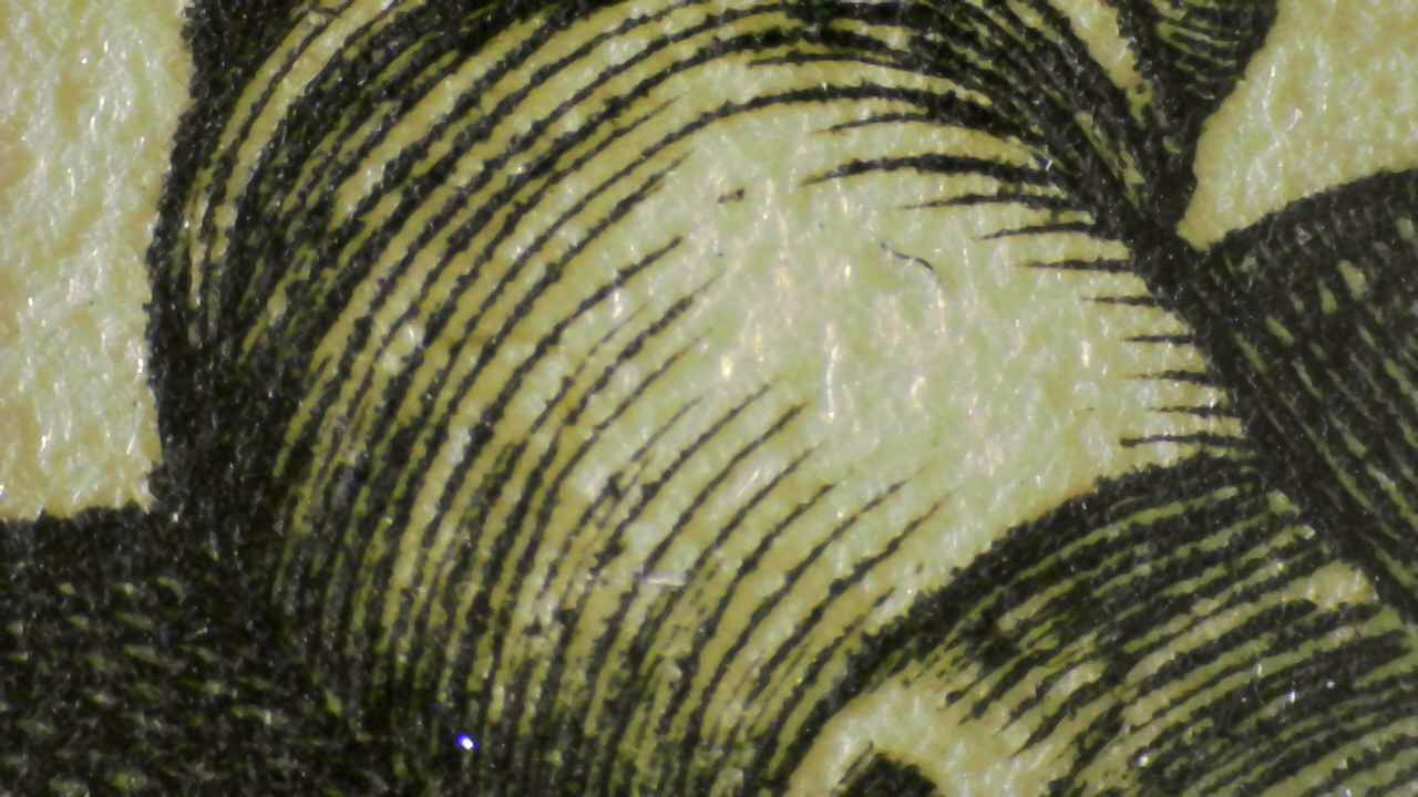 Fig.5 — Curved hatching with full grain reading