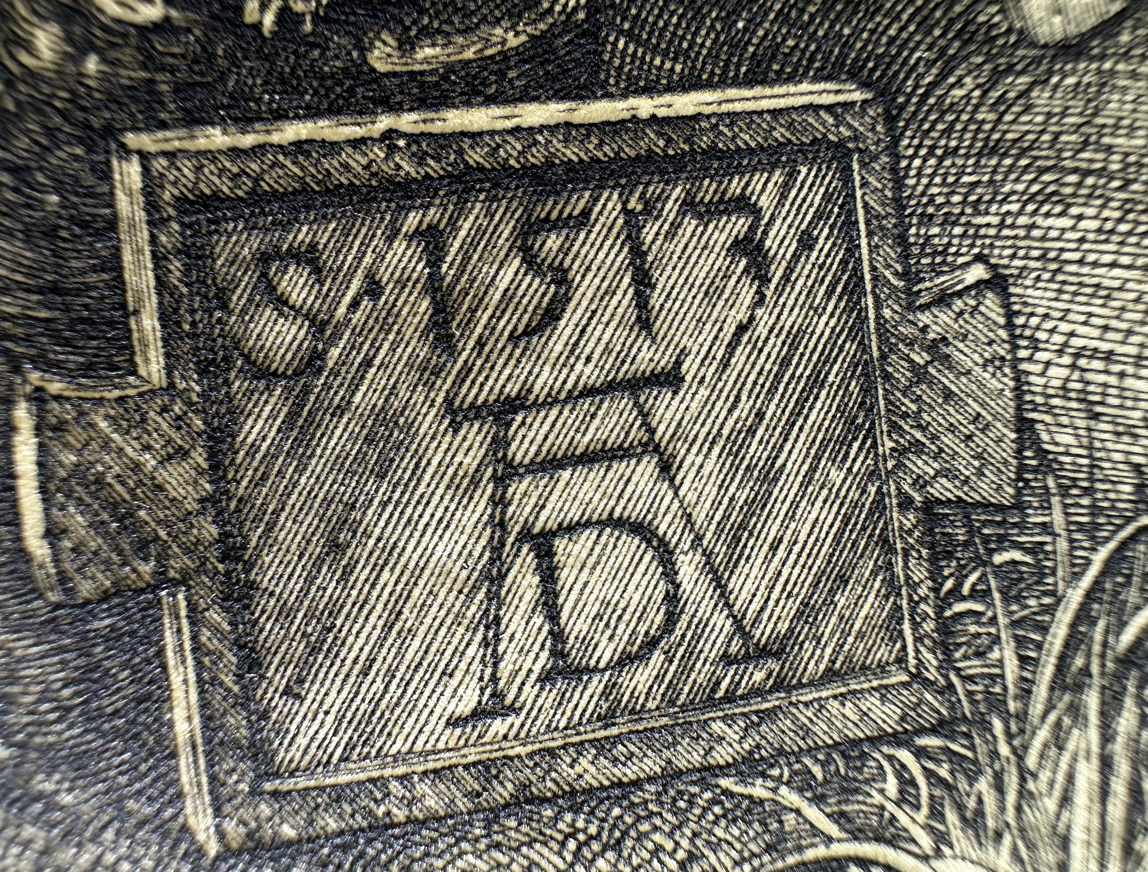 Fig 1. AD Monogram and Date 1513