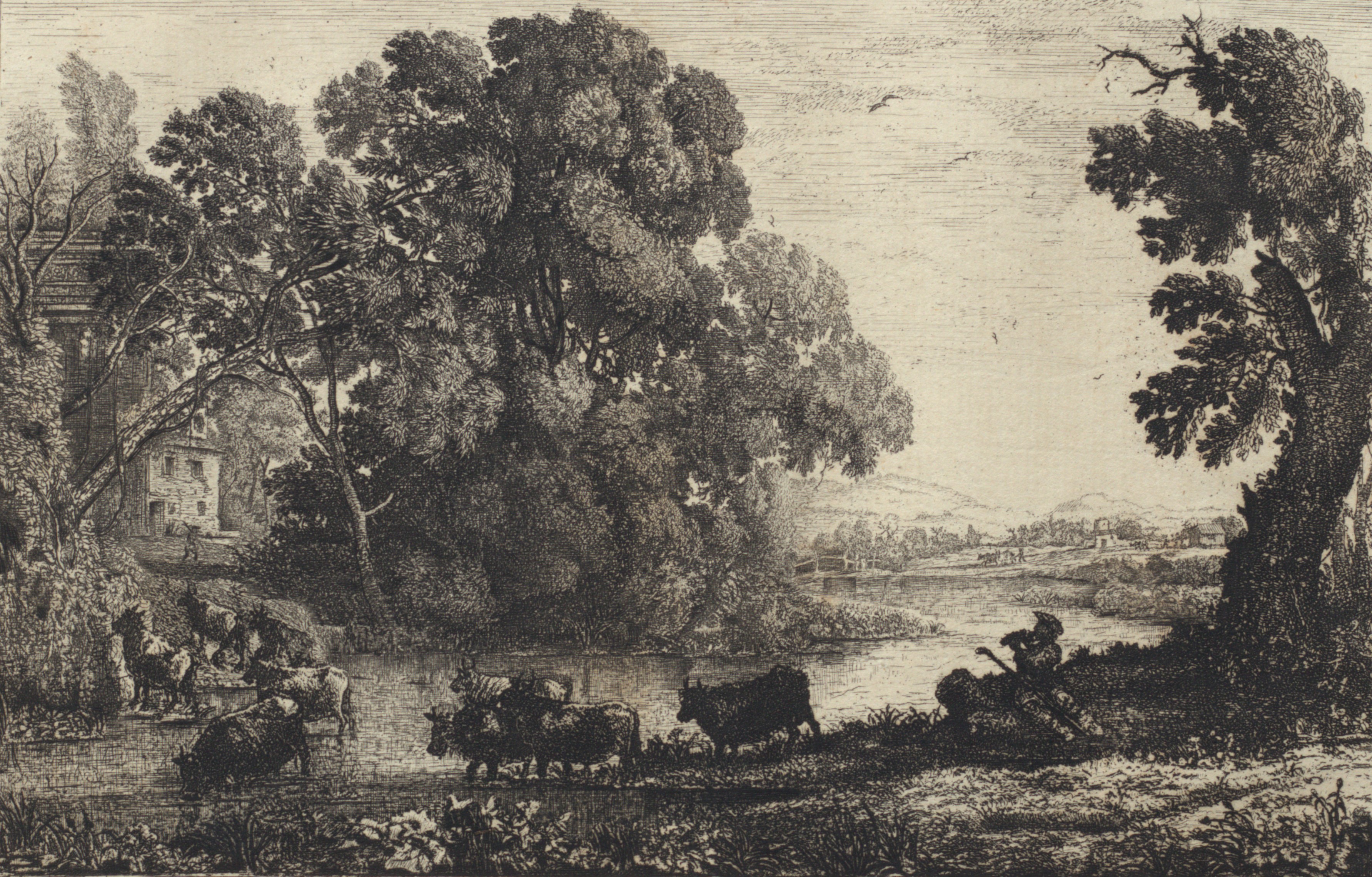 Le Bouvier (1636) — Claude Lorrain