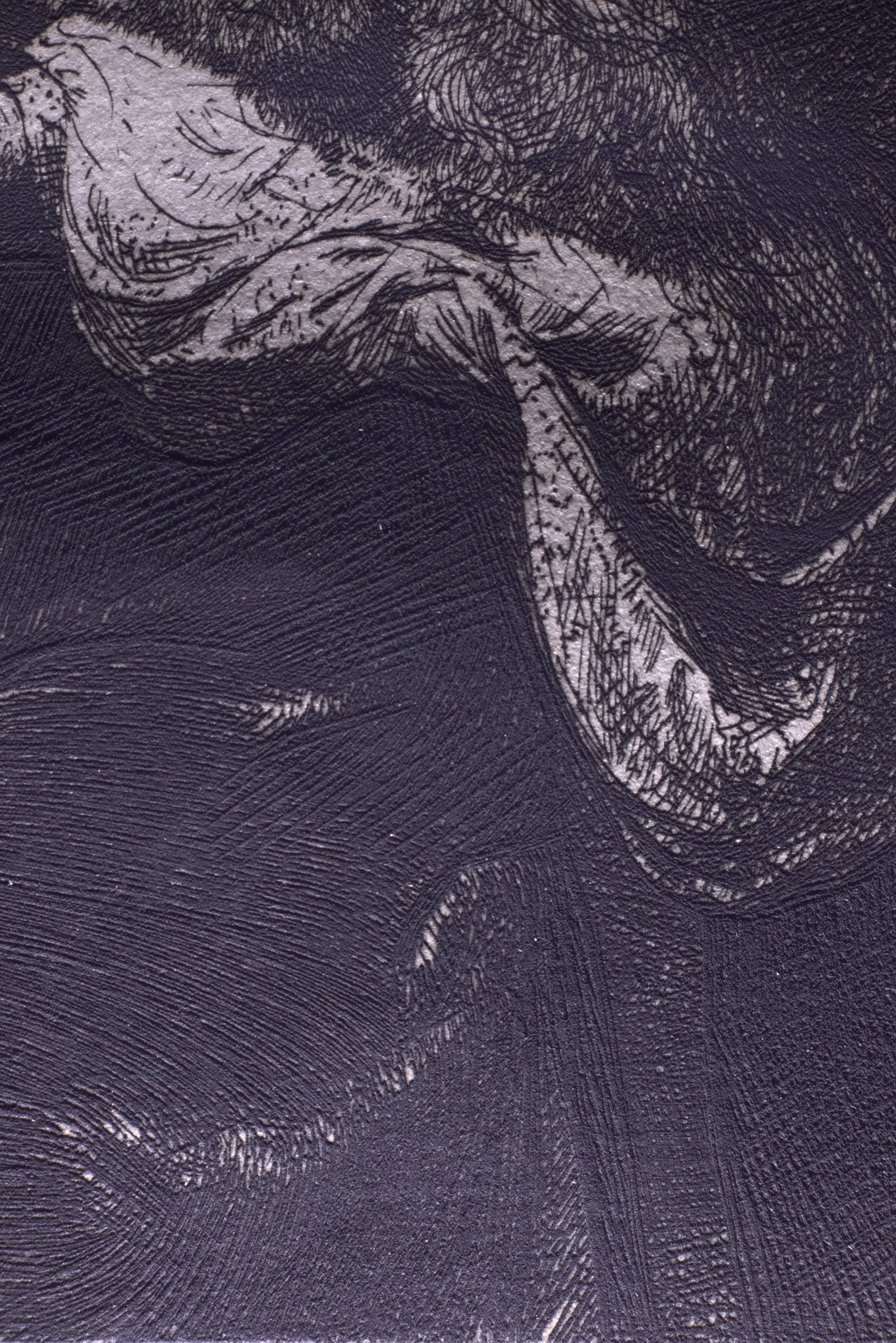 Technique 3 — Dense hatching / cross-hatching