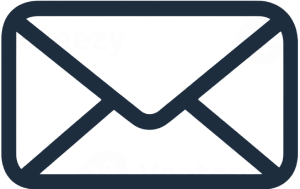 Envelope icon with corner text elements reading 'Sleezy', 'Go', and 'as Vantec'.