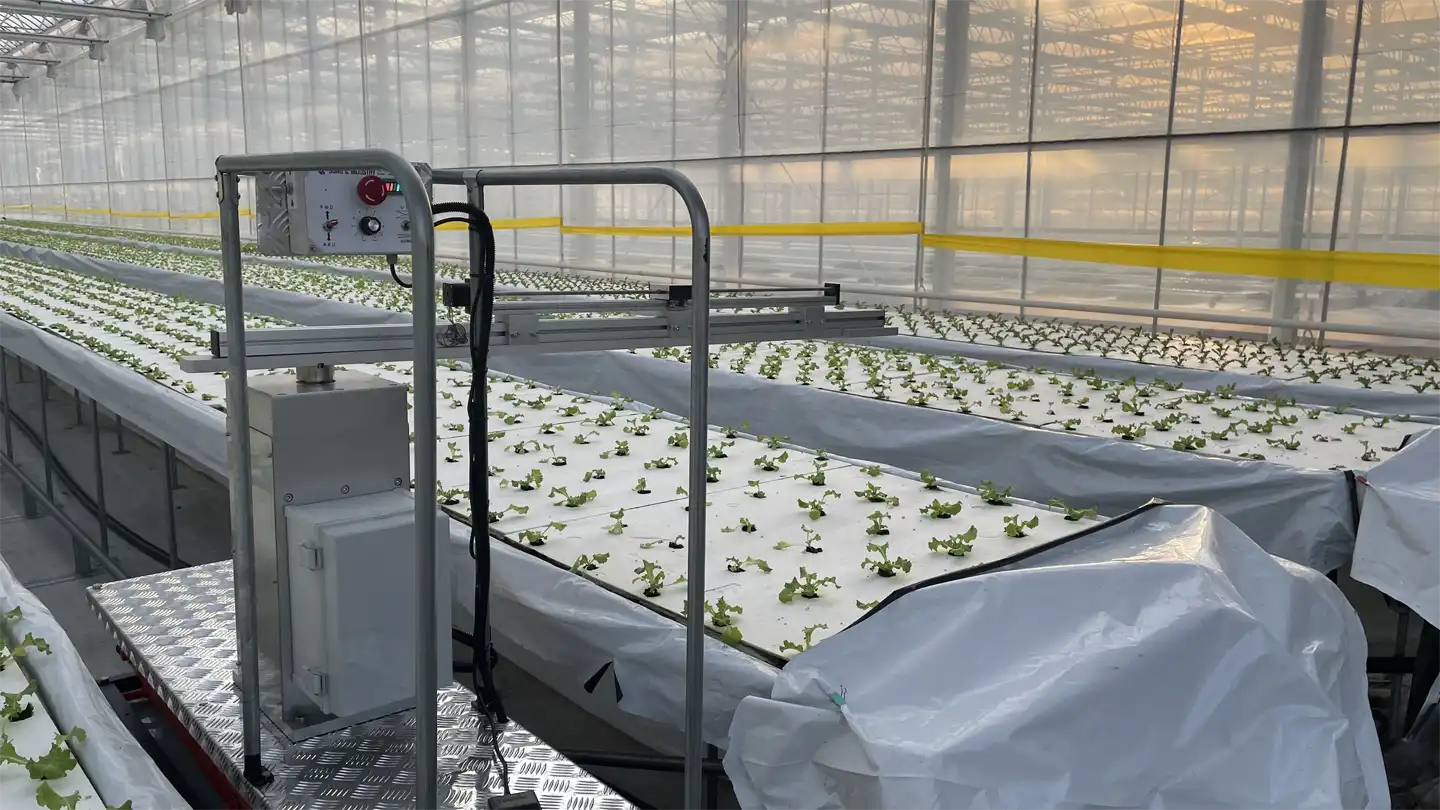 Inside the facility