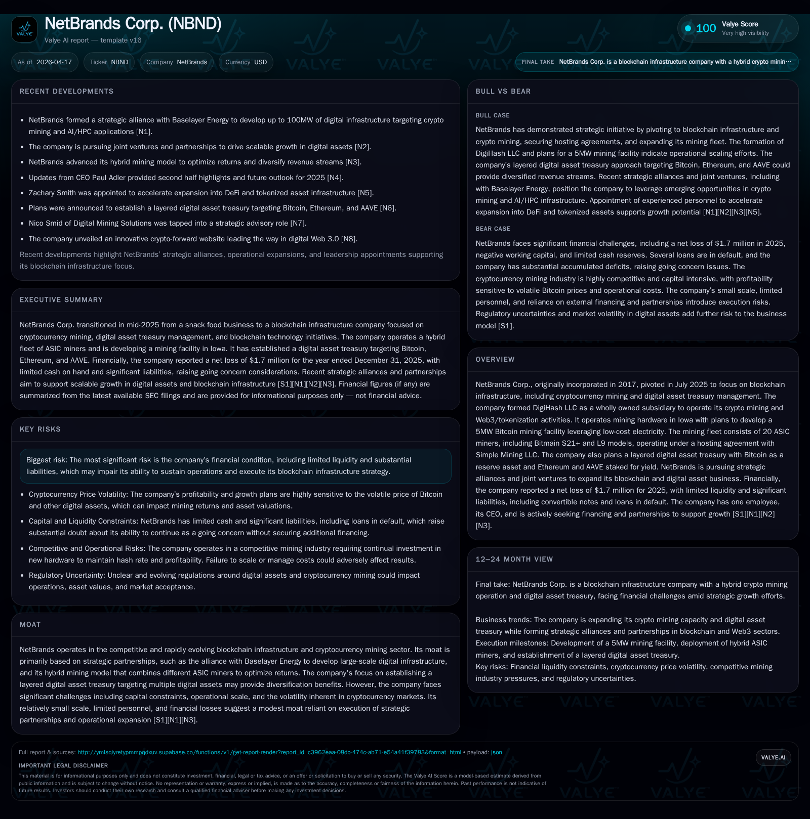 NetBrands Corp. Tackles Scale and Capital Challenges in Its Blockchain Mining Pivot